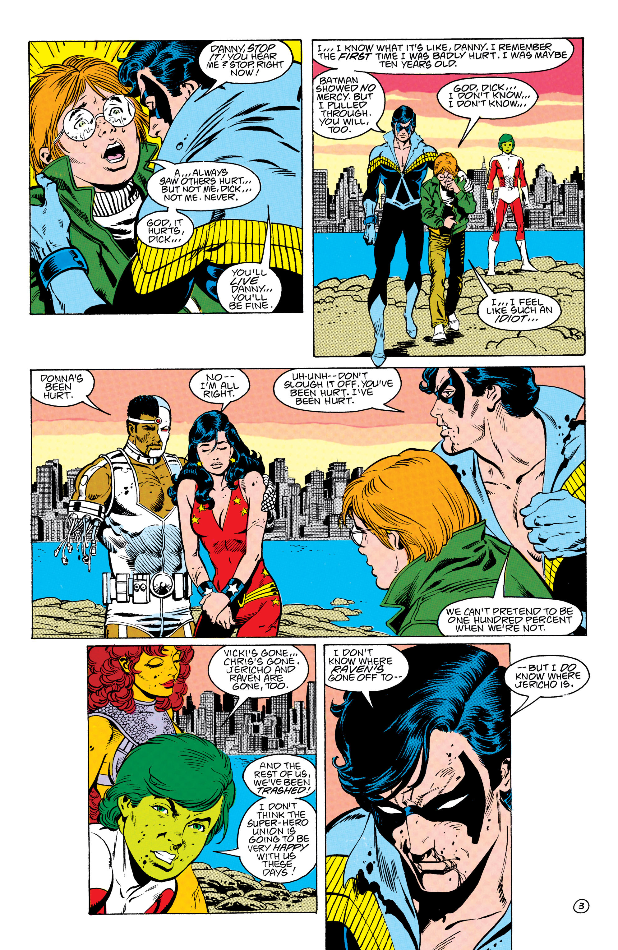 Read online The New Teen Titans (1984) comic -  Issue #46 - 4