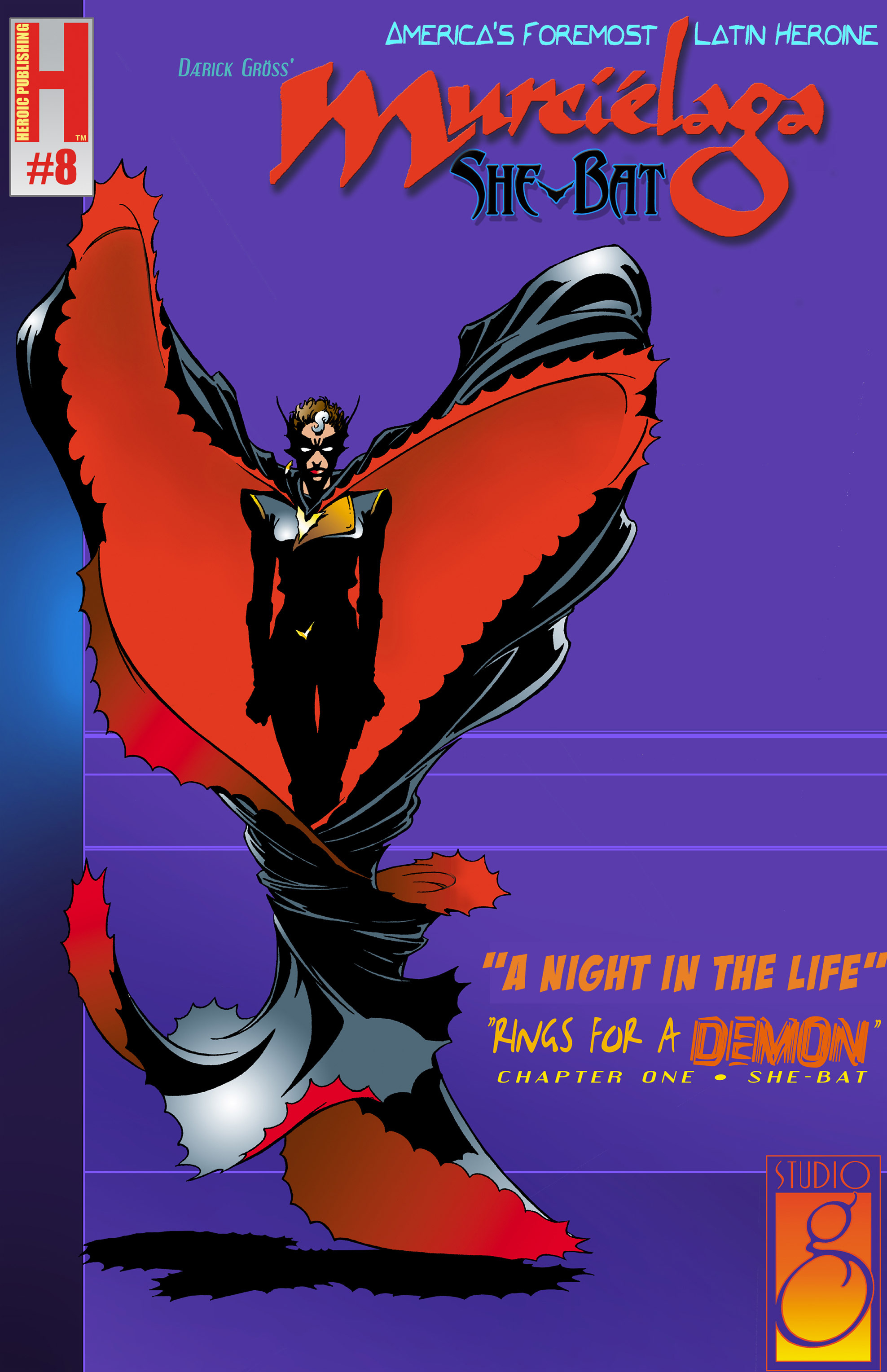 Read online Murciélaga She-Bat comic -  Issue #8 - 1