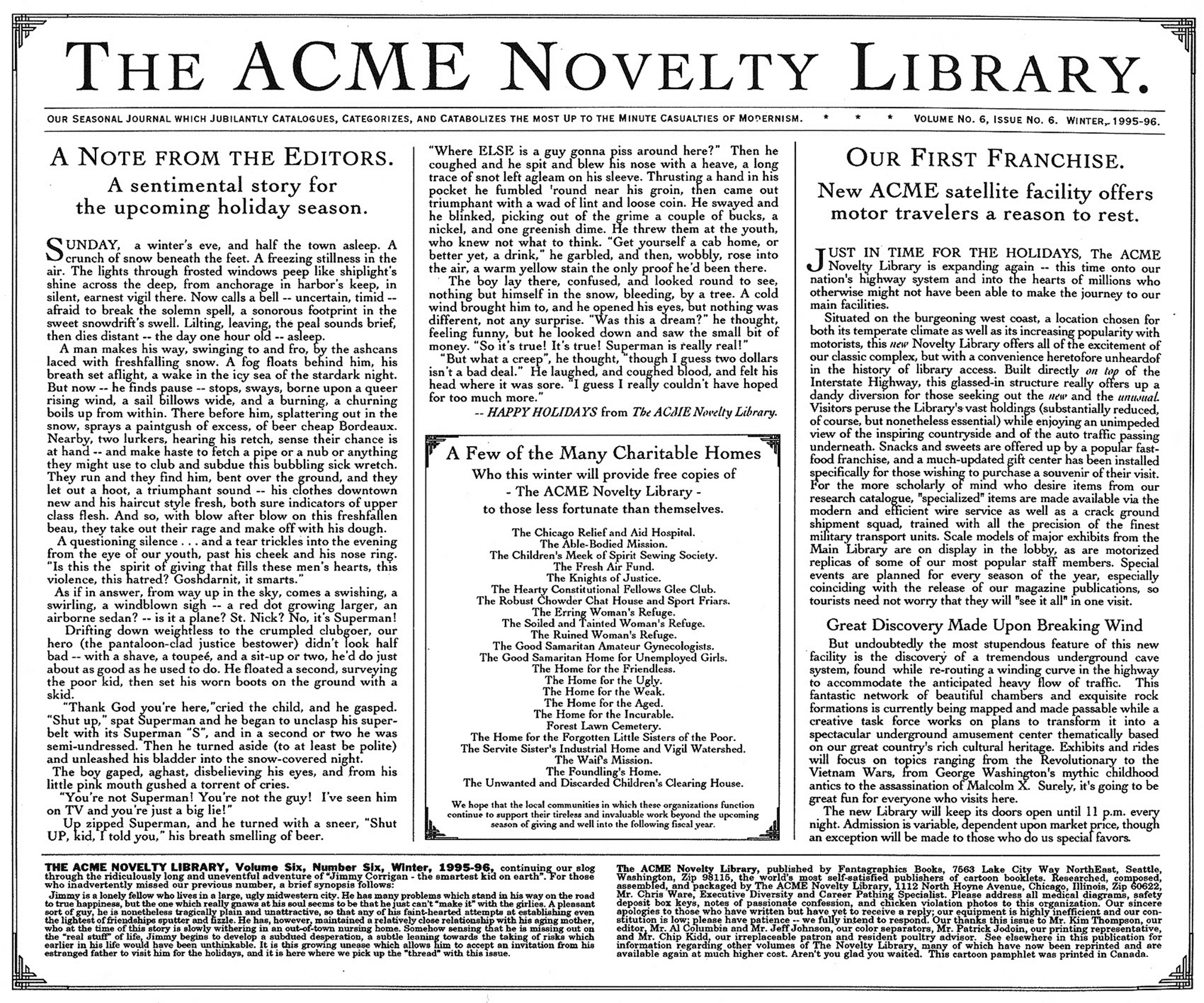 Read online The Acme Novelty Library comic -  Issue #6 - 2