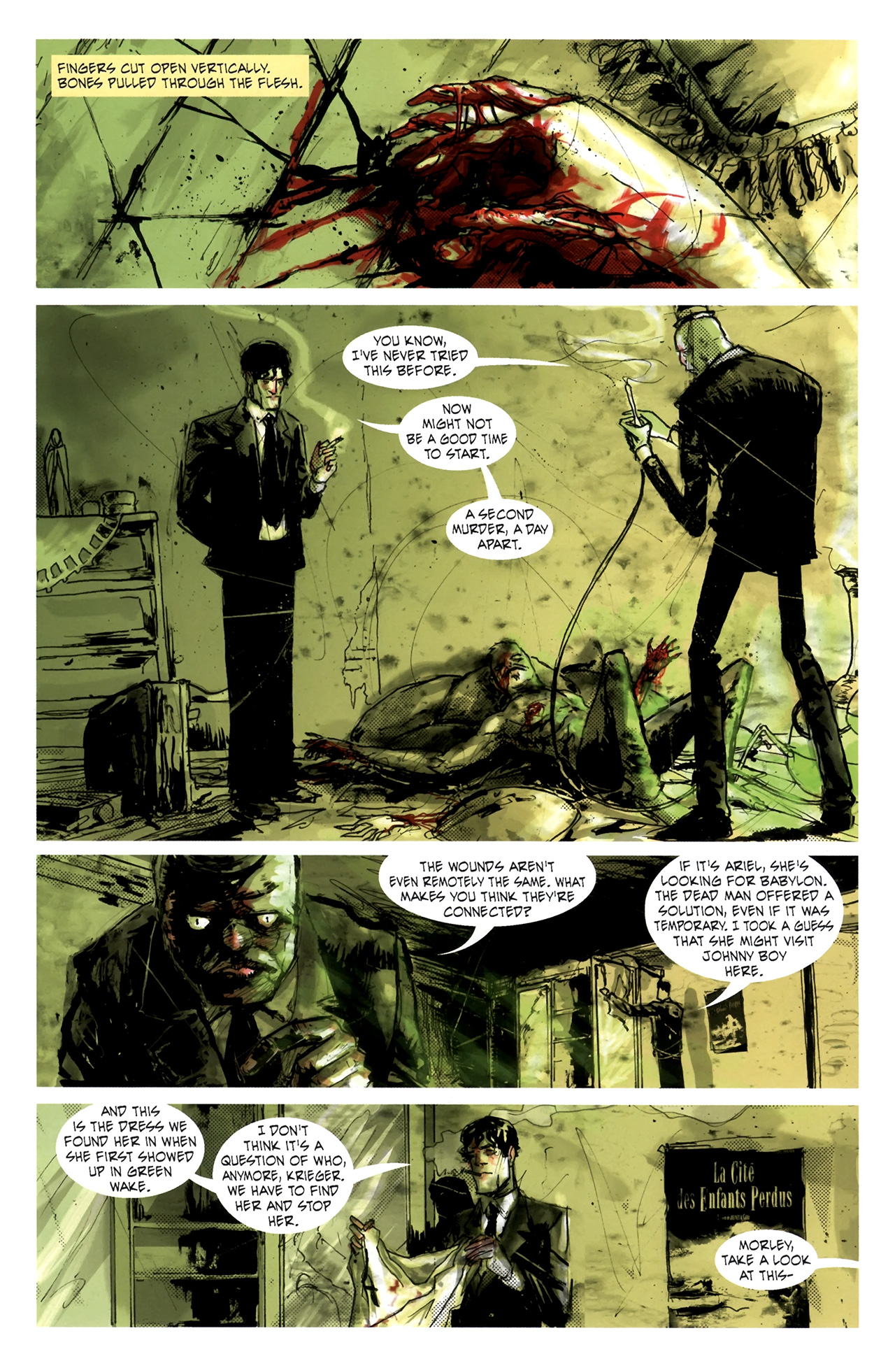 Read online Green Wake comic -  Issue #2 - 6