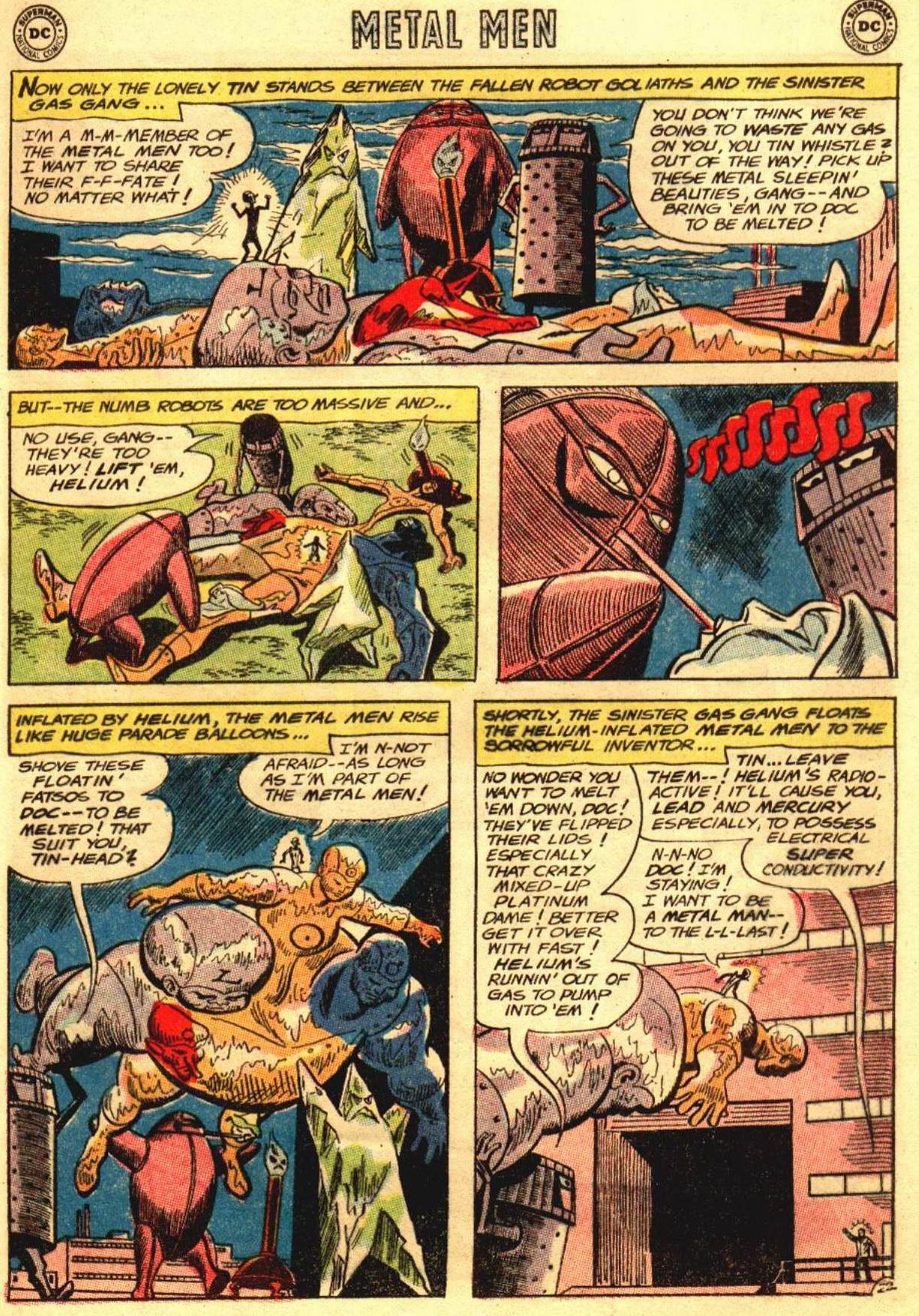 Read online Metal Men (1963) comic -  Issue #10 - 29
