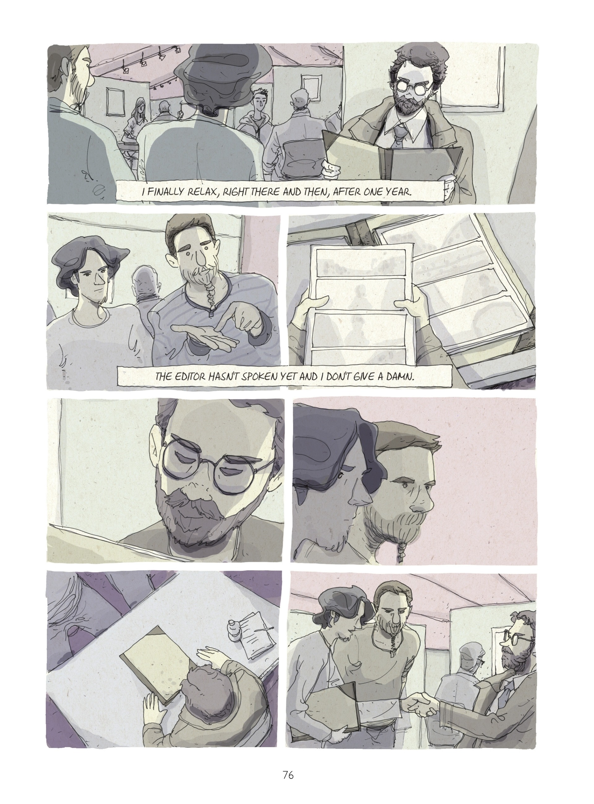 Read online A Real Job comic -  Issue # TPB - 76