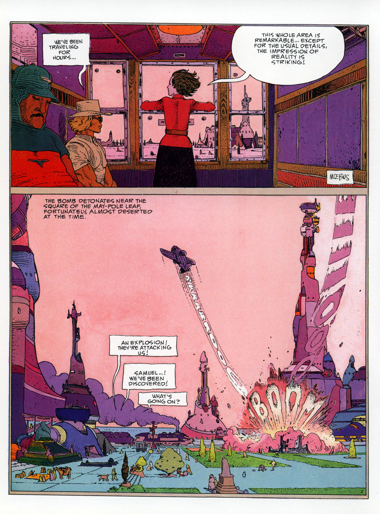 Read online Epic Graphic Novel: Moebius comic -  Issue # TPB 3 - 38