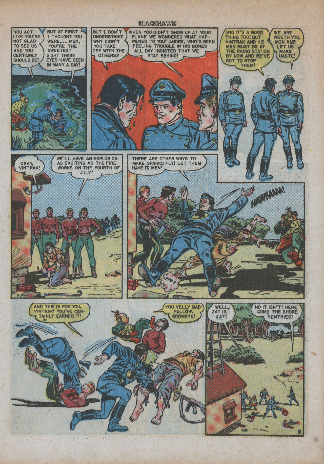 Read online Blackhawk (1957) comic -  Issue #39 - 23