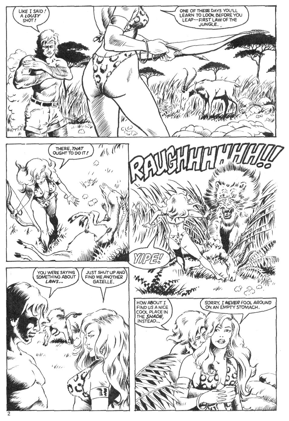 Read online Jungle Comics (1988) comic -  Issue #2 - 4
