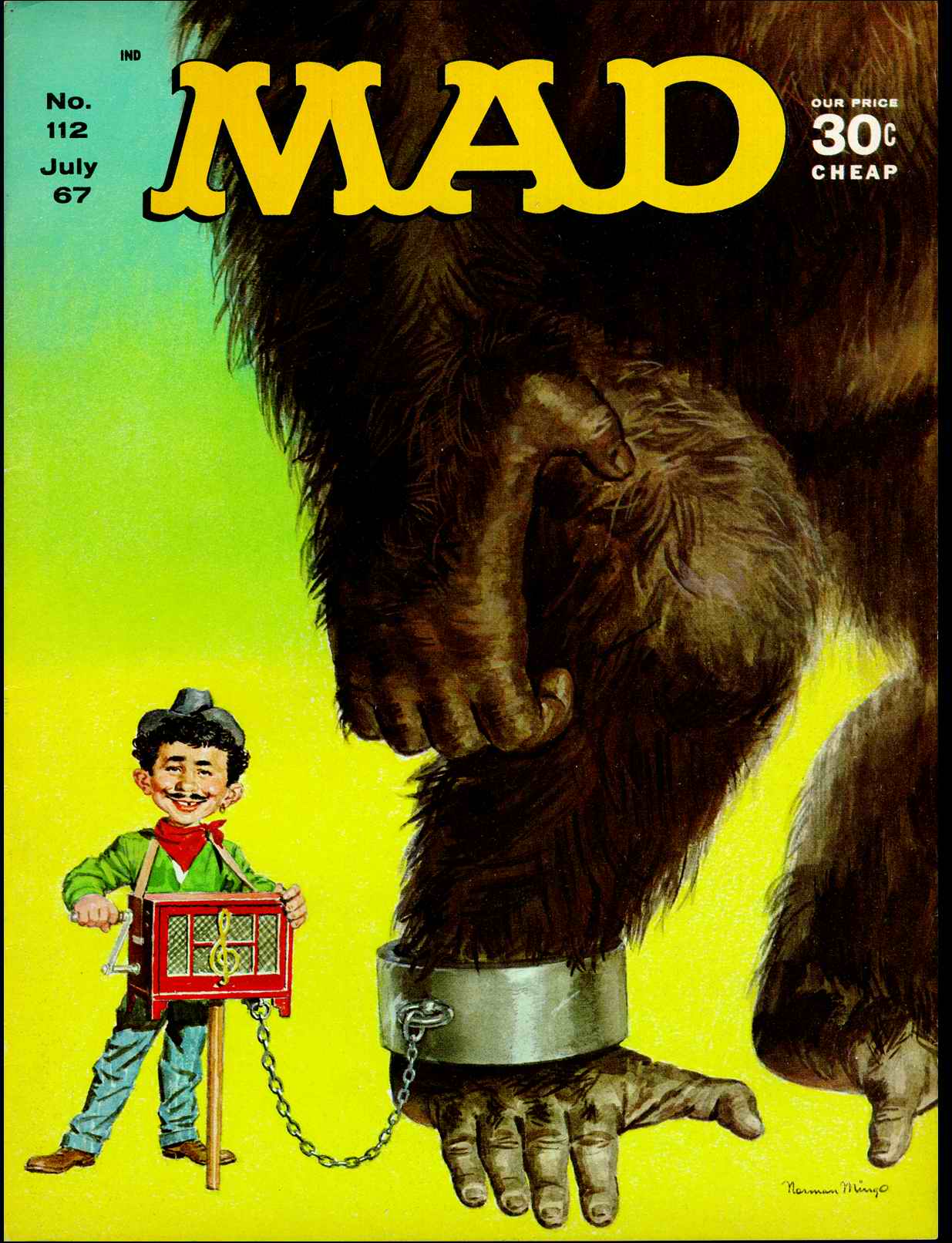 Read online MAD comic -  Issue #112 - 1
