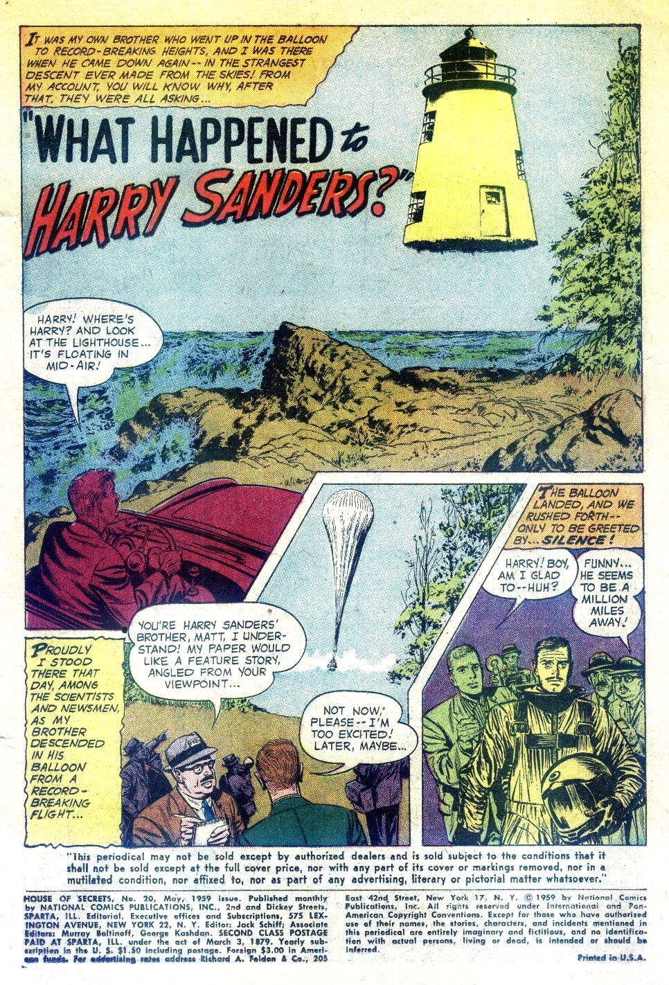 Read online House of Secrets (1956) comic -  Issue #20 - 3