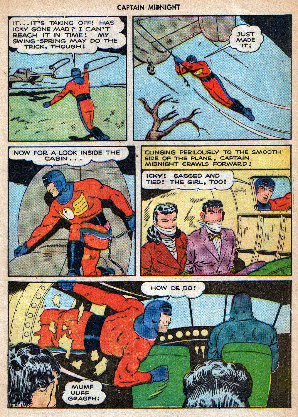 Read online Captain Midnight (1942) comic -  Issue #19 - 21