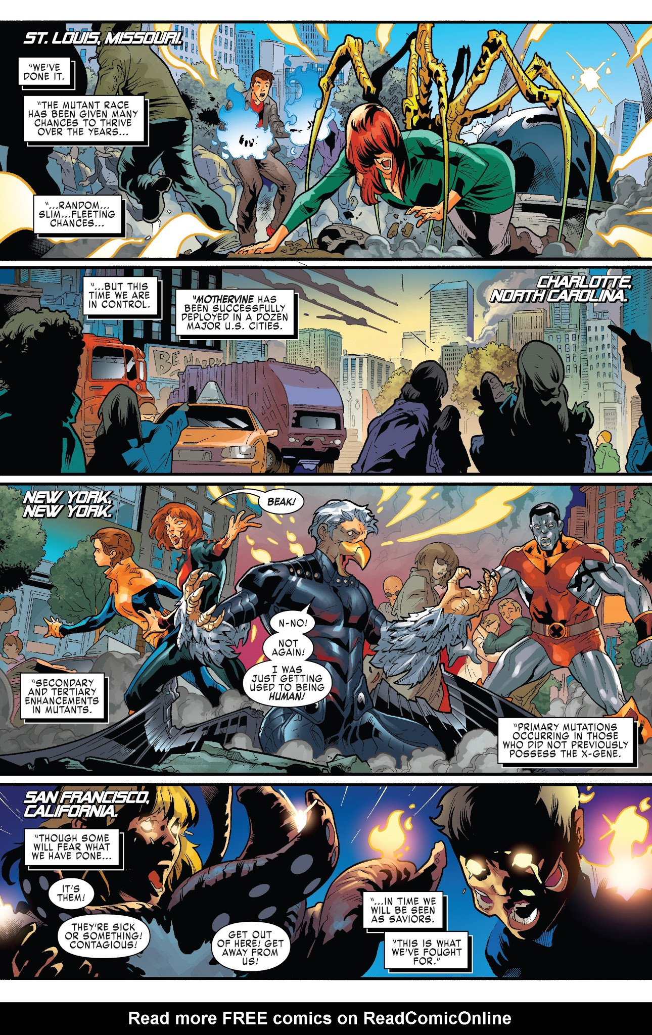 Read online X-Men: Blue comic -  Issue #26 - 5