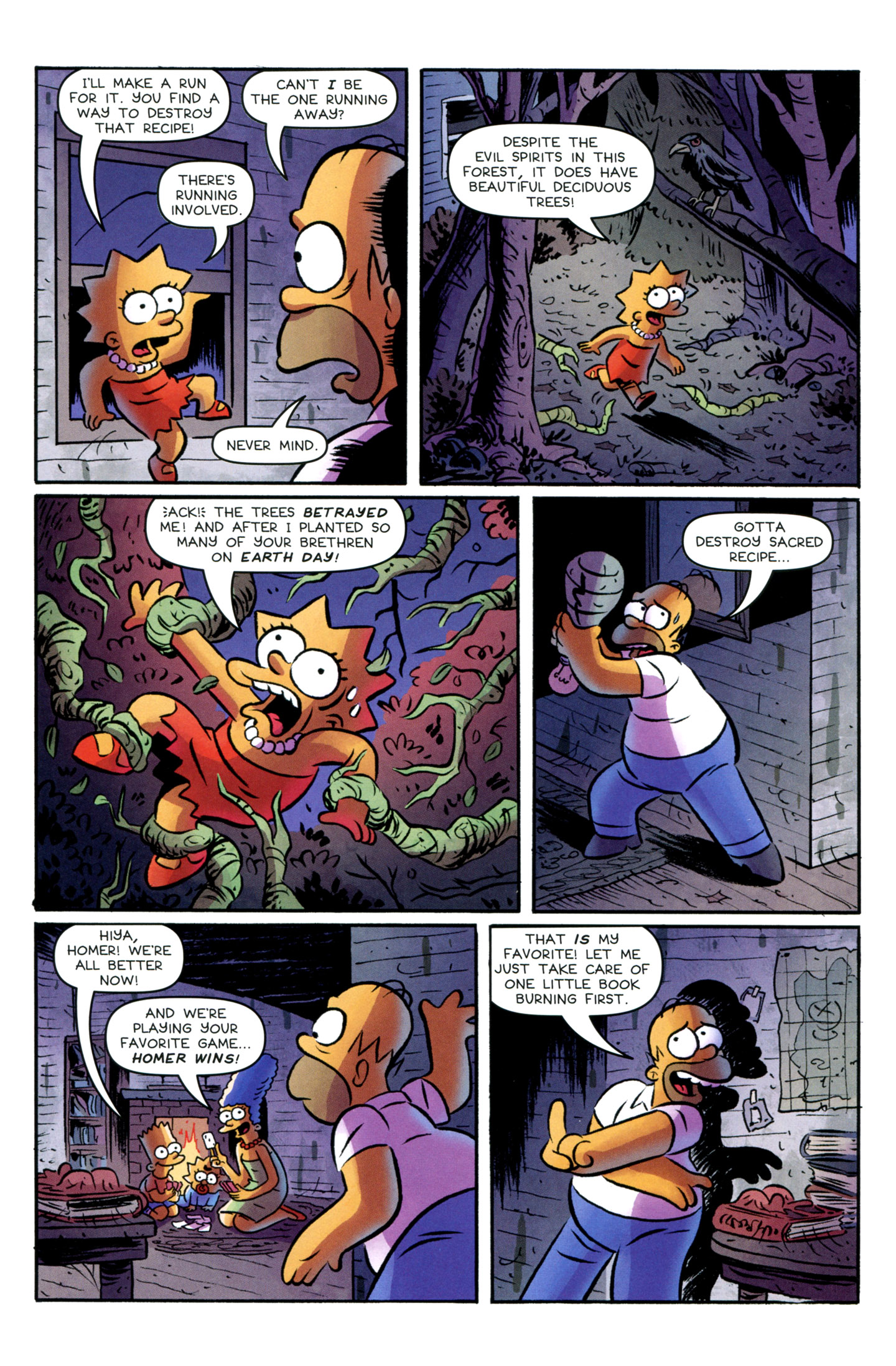 Read online Treehouse of Horror comic -  Issue #18 - 11