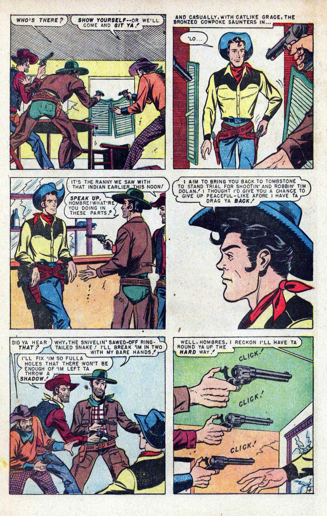 Read online Tex Morgan comic -  Issue #2 - 17