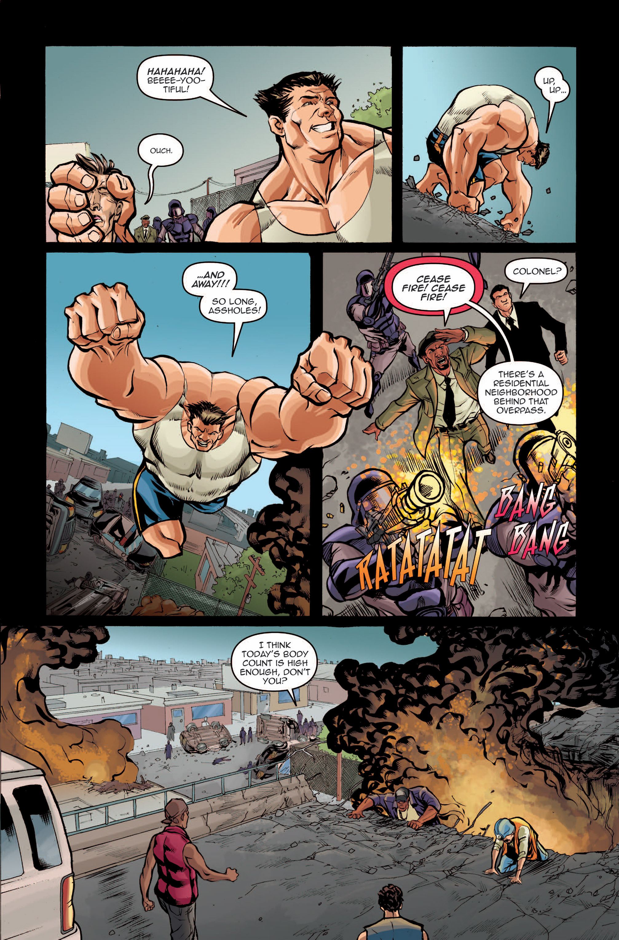 Read online The F1rst Hero comic -  Issue #3 - 17