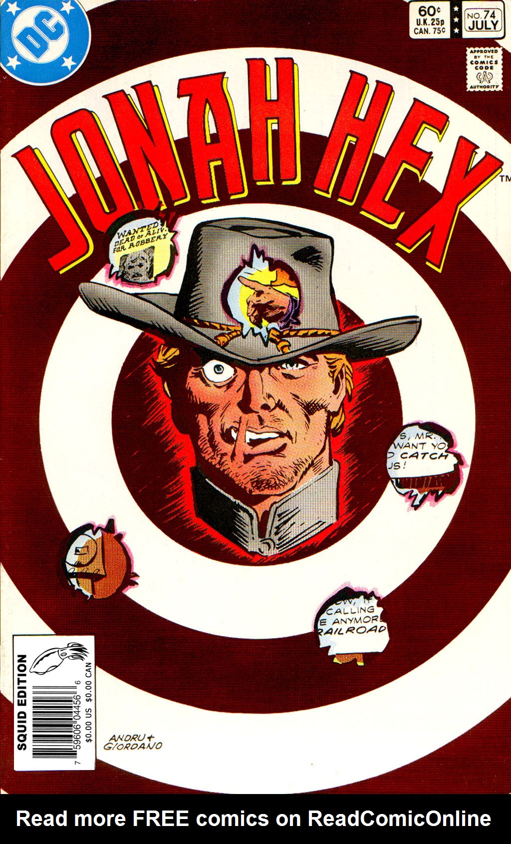 Read online Jonah Hex (1977) comic -  Issue #74 - 1