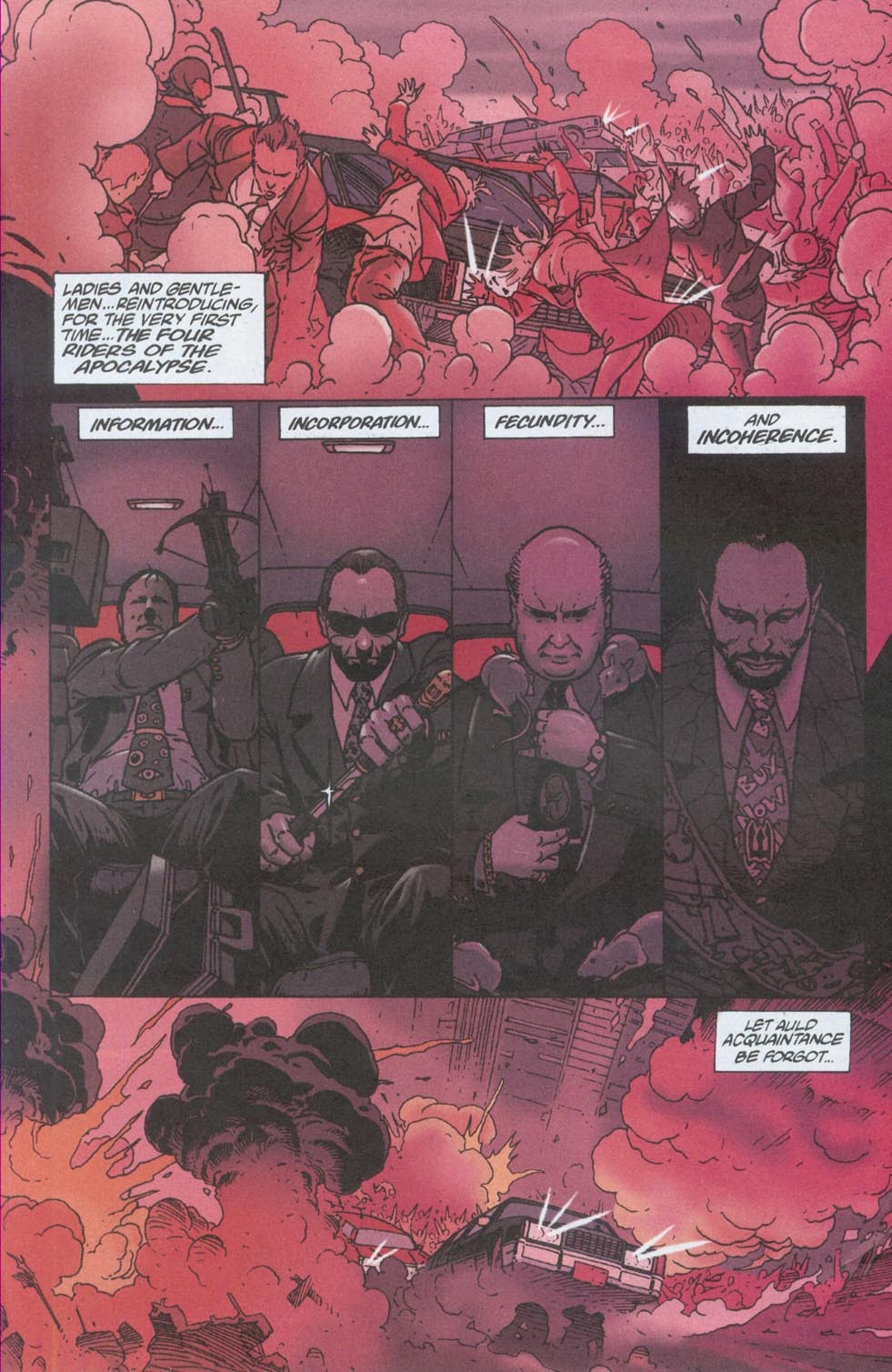 Read online Four Horsemen comic -  Issue #4 - 24