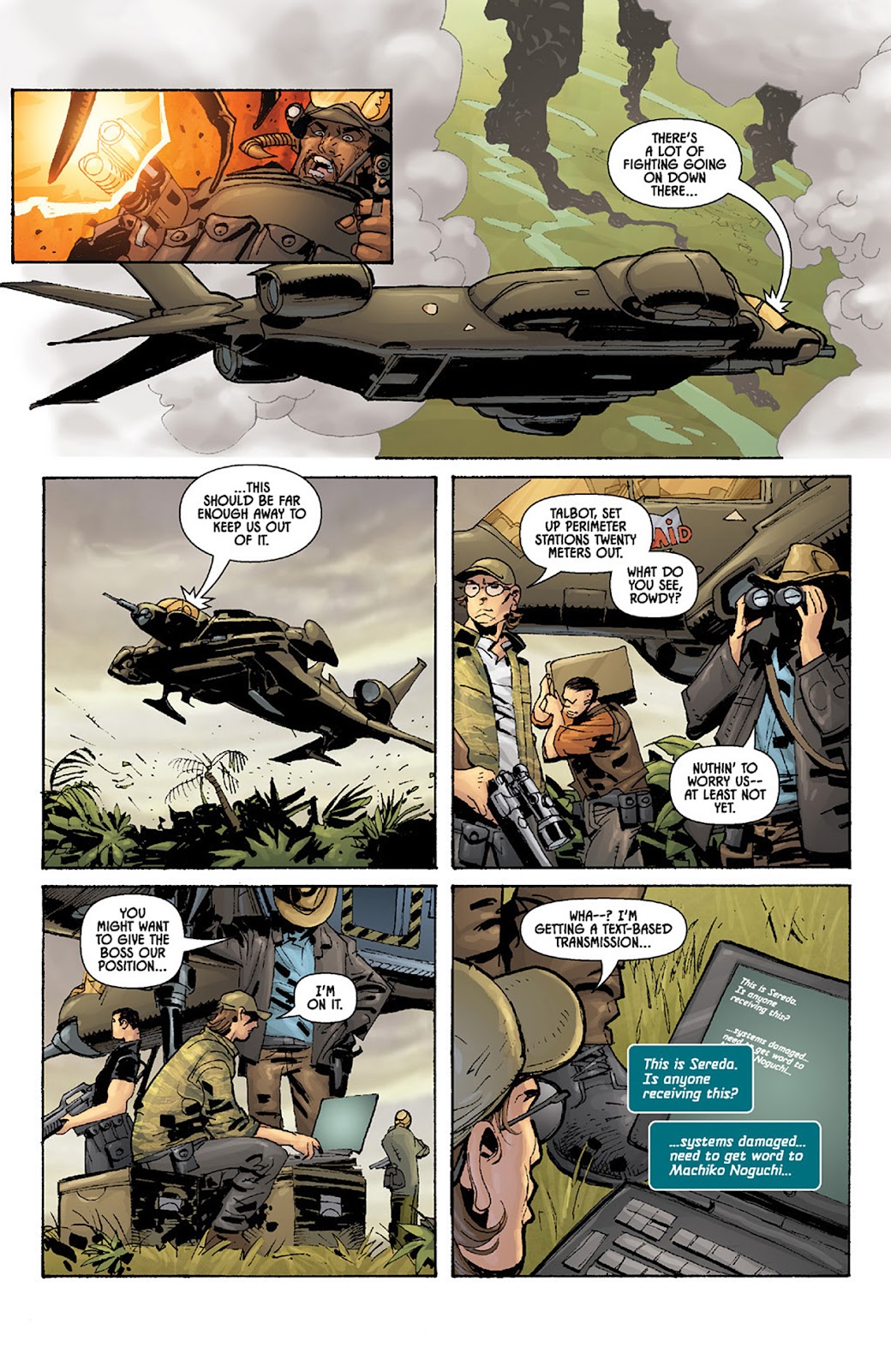 Aliens vs. Predator: Three World War issue 5 - Page 22