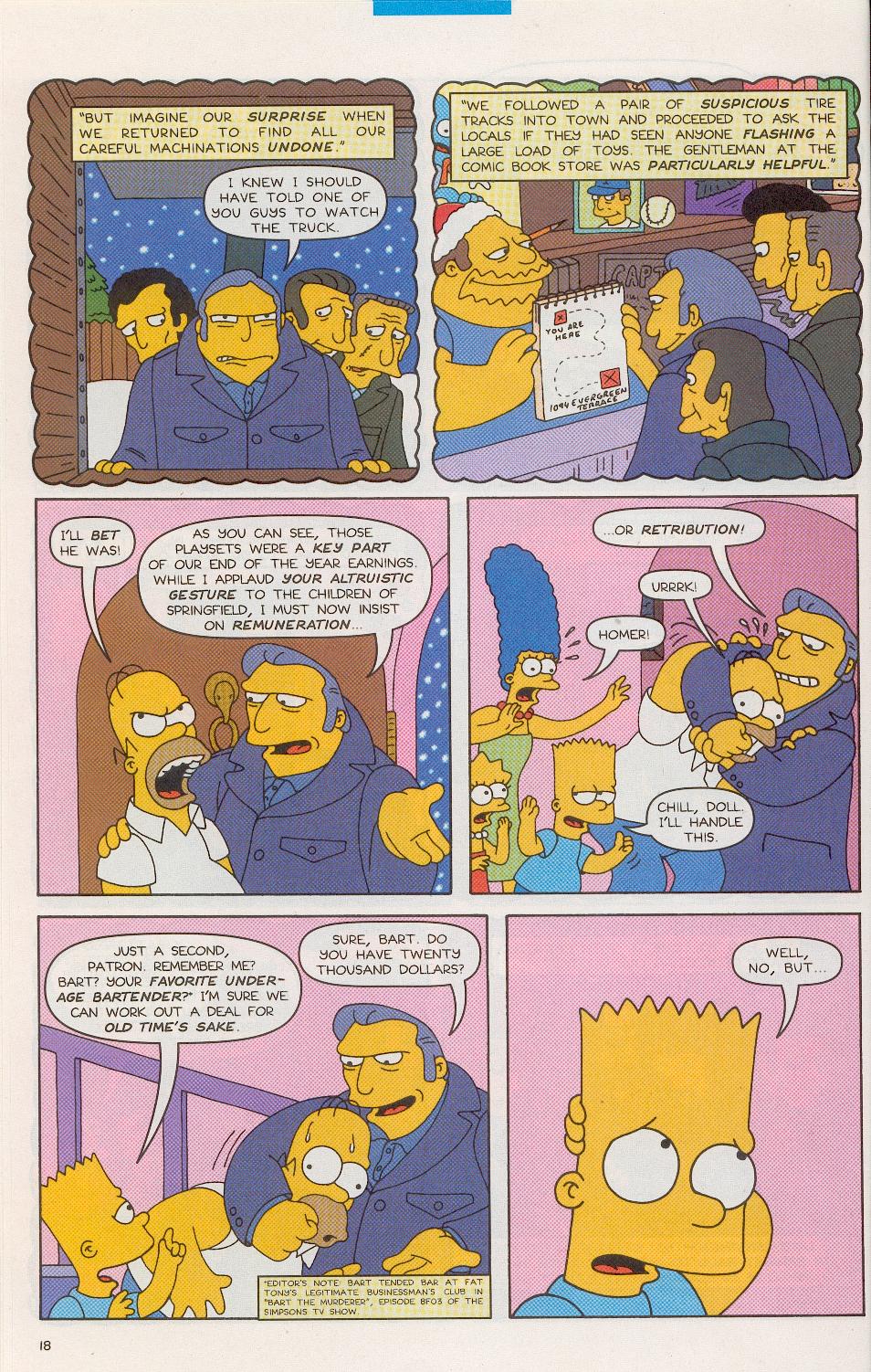 Read online Simpsons Comics comic -  Issue #52 - 19