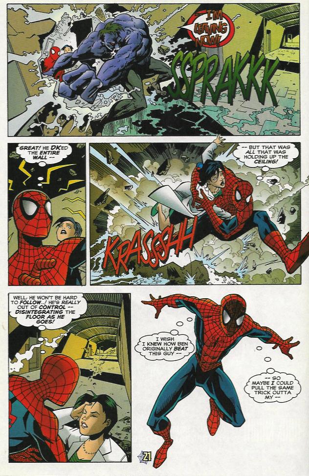 Read online The Sensational Spider-Man (1996) comic -  Issue #16 - 22