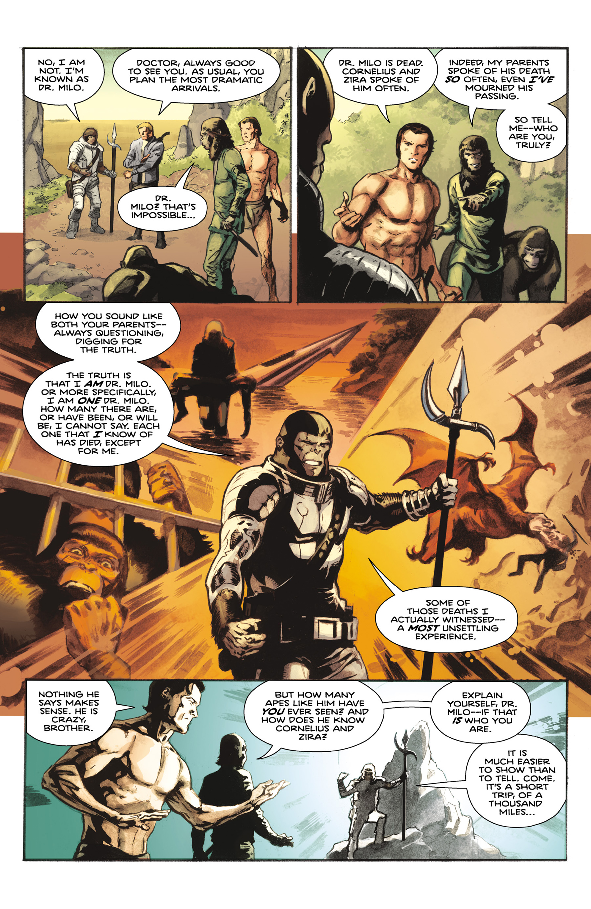 Read online Tarzan On the Planet of the Apes comic -  Issue #3 - 18