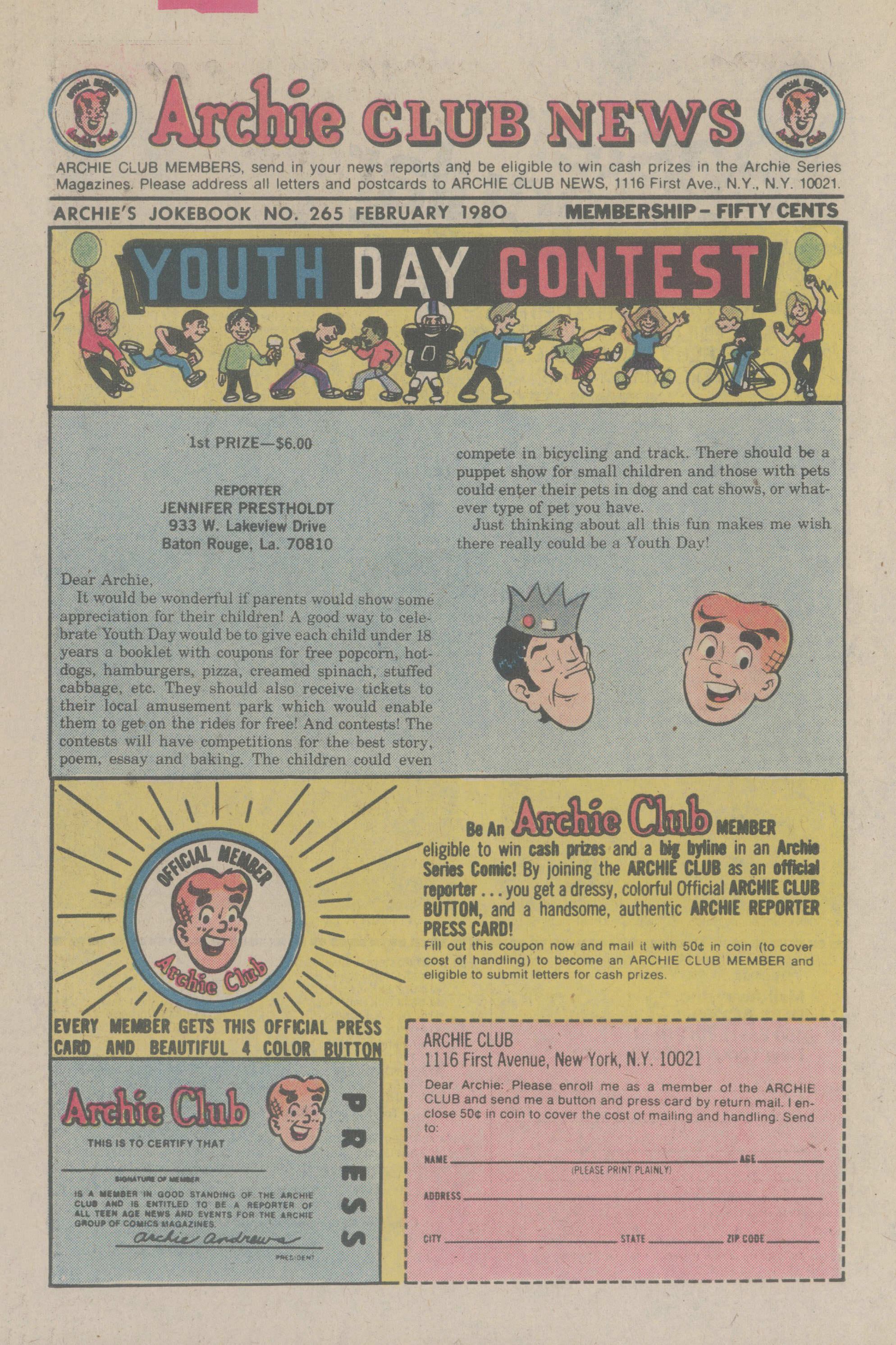 Read online Archie's Joke Book Magazine comic -  Issue #265 - 26