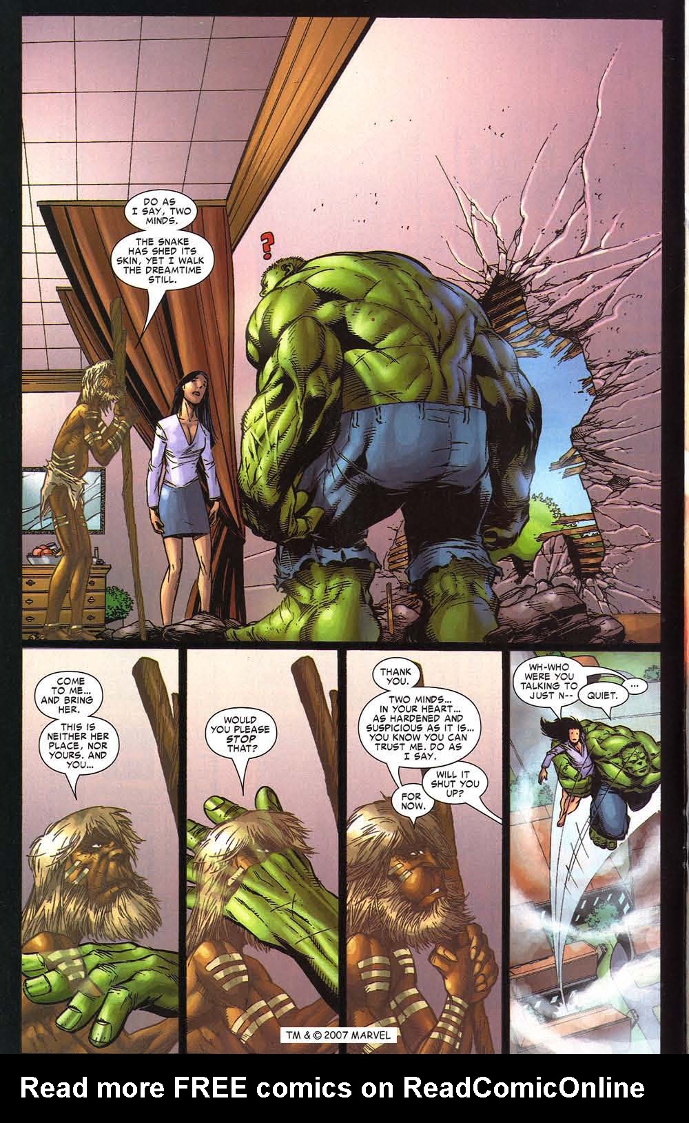 Read online The Incredible Hulk (2000) comic -  Issue #87 - 20