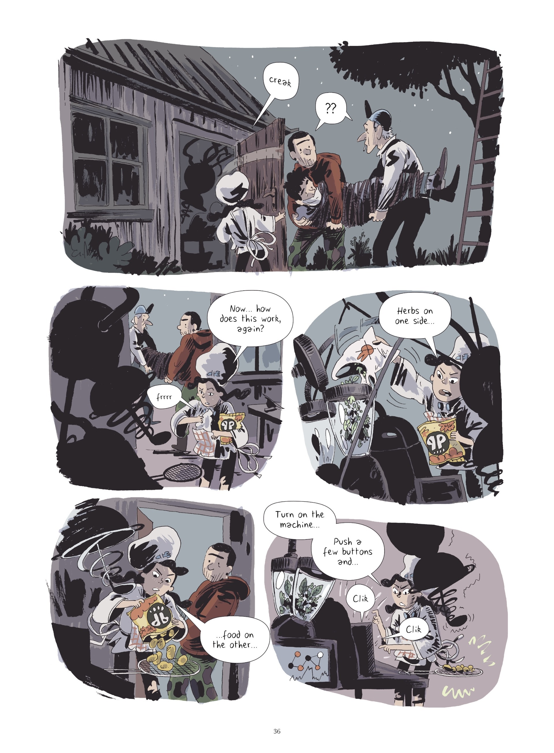 Read online Yasmina and the Potato Eaters comic -  Issue #2 - 36