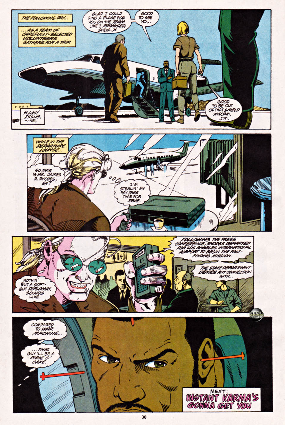 Read online War Machine (1994) comic -  Issue #5 - 23