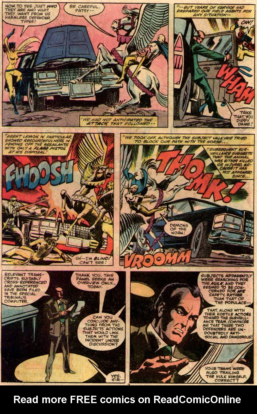 The Defenders (1972) Issue #87 #88 - English 4