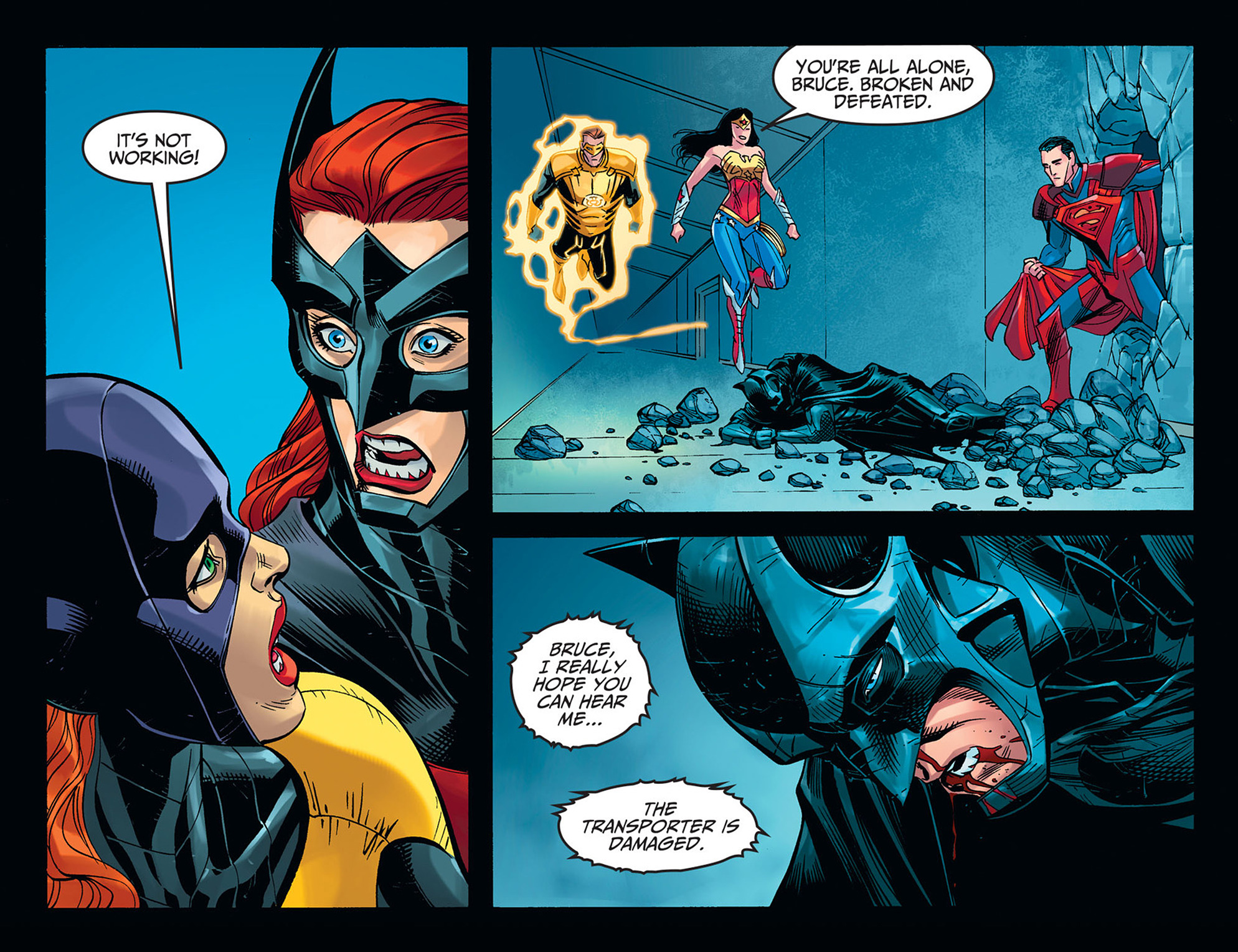 Read online Injustice: Gods Among Us: Year Five comic -  Issue #39 - 22