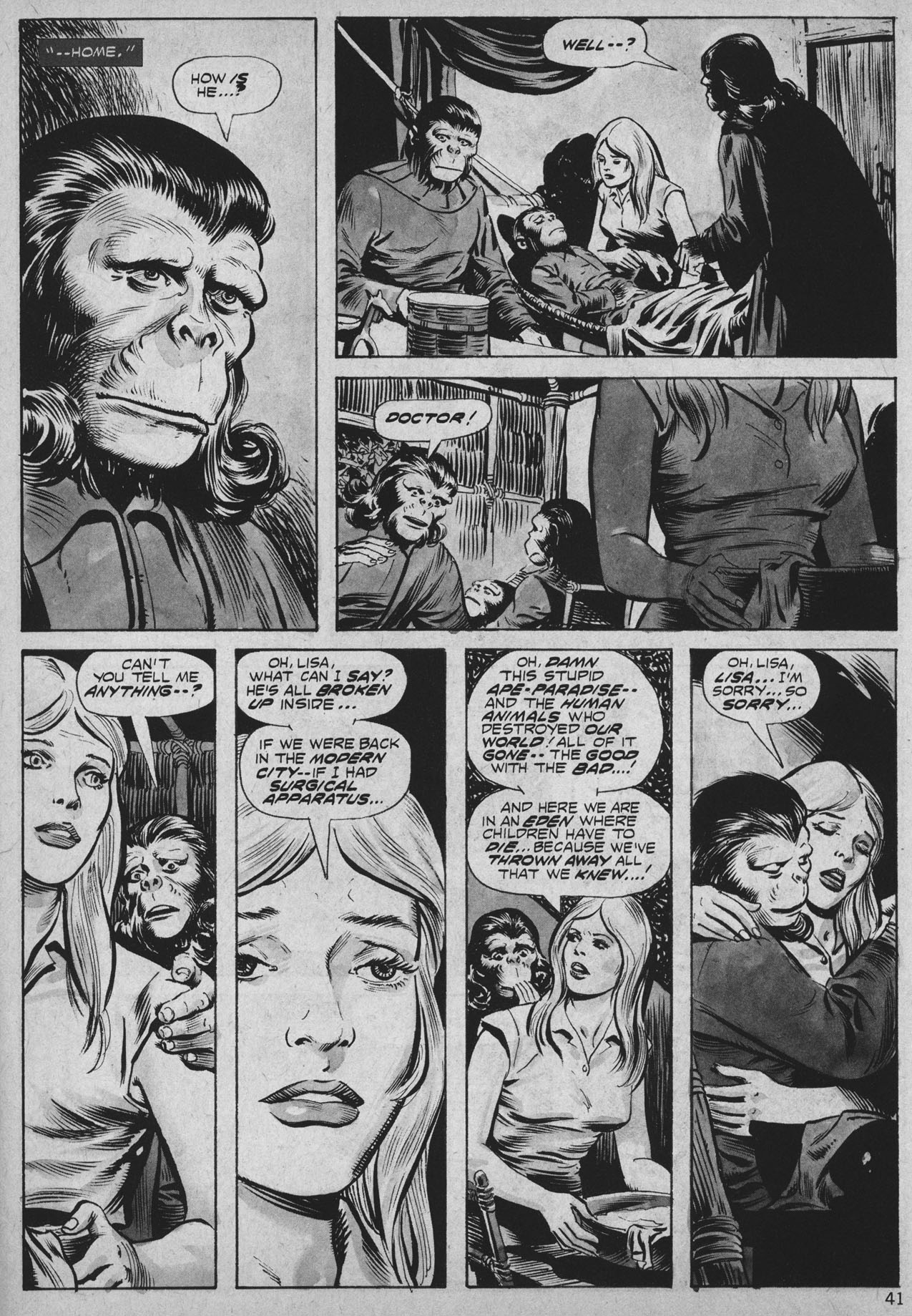 Read online Planet of the Apes comic -  Issue #25 - 40