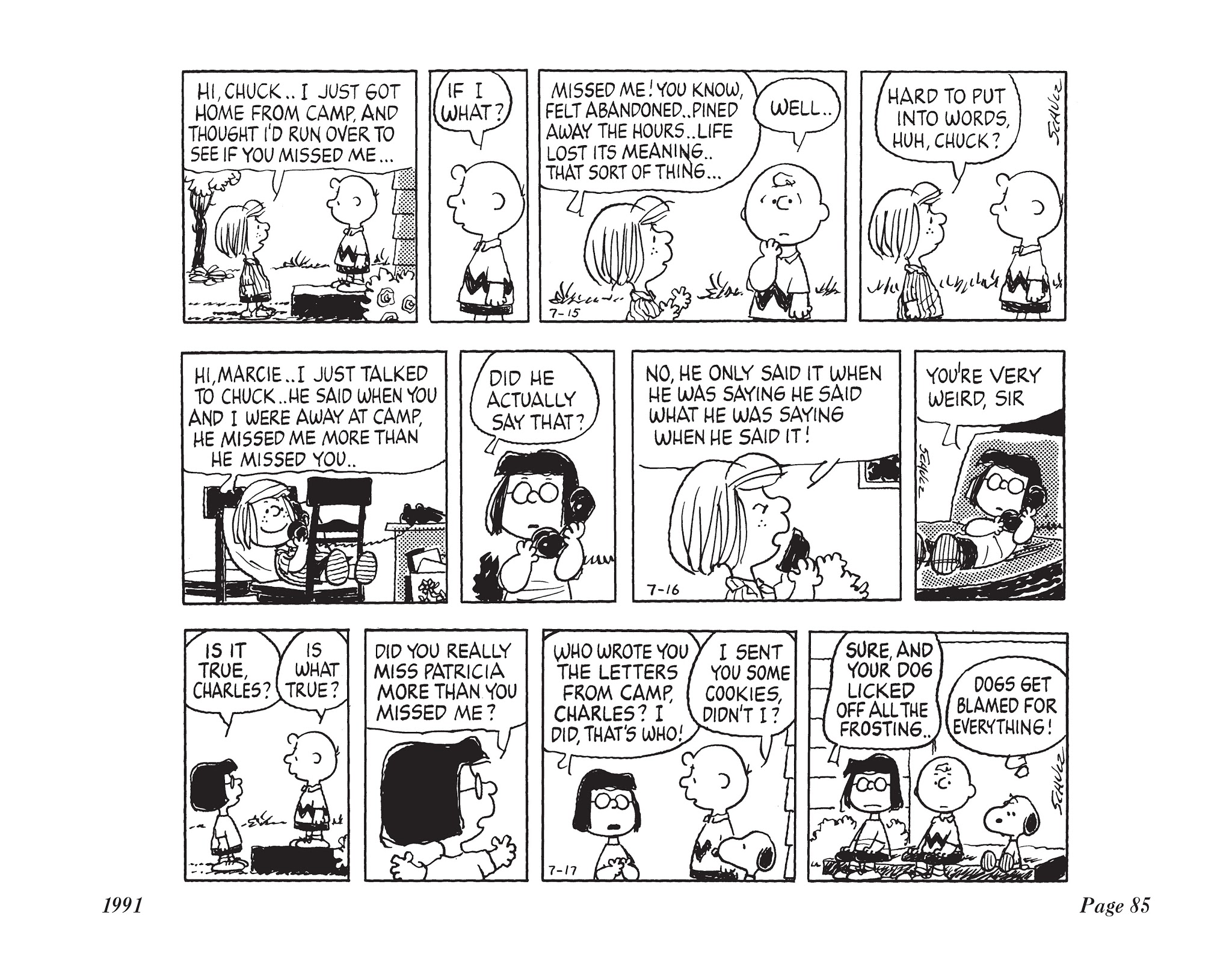 Read online The Complete Peanuts comic -  Issue # TPB 21 - 99