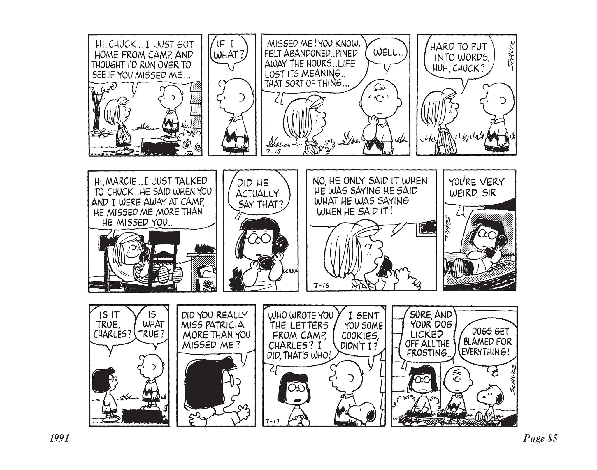 Read online The Complete Peanuts comic -  Issue # TPB 21 - 99