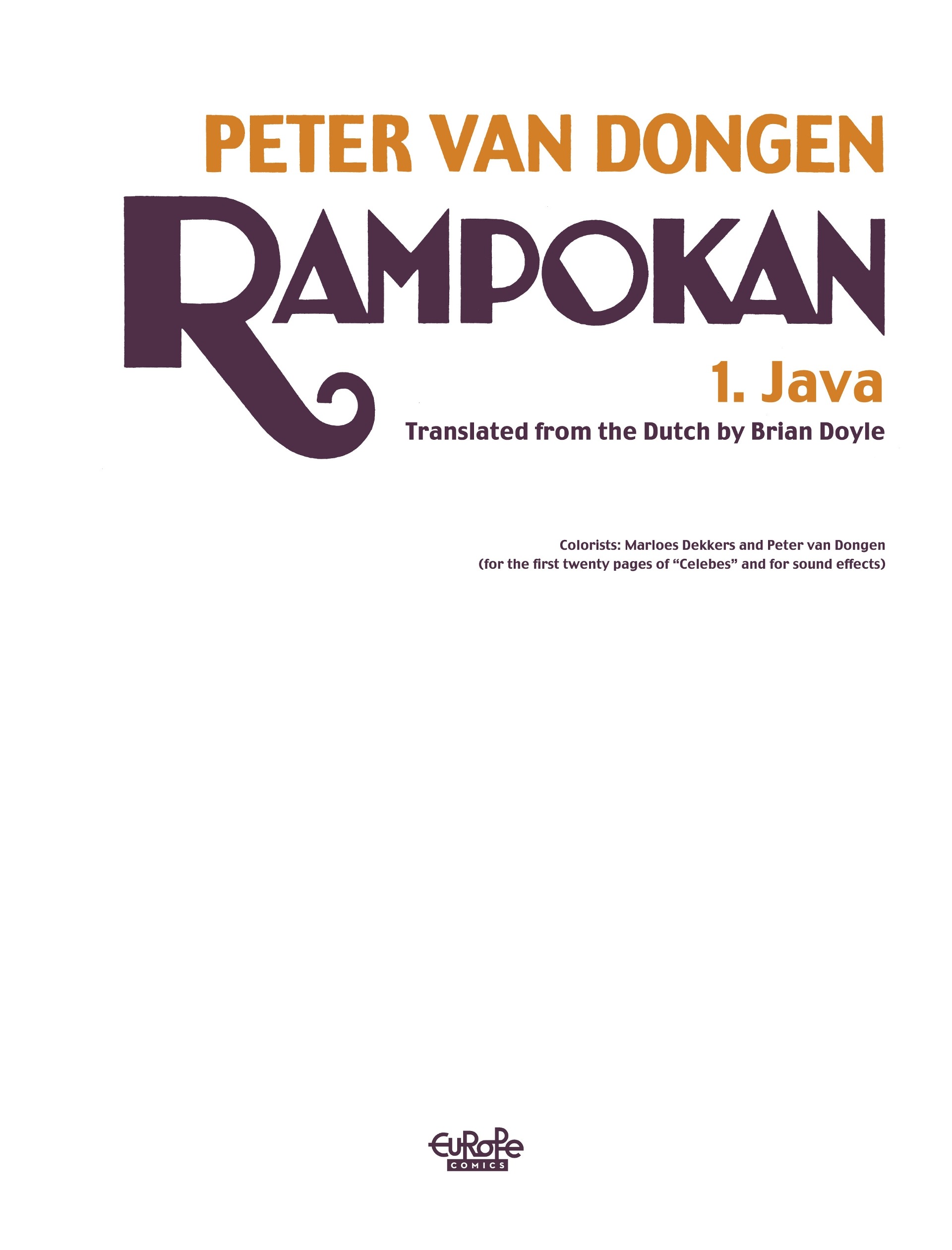 Read online Rampokan comic -  Issue # TPB 1 - 2