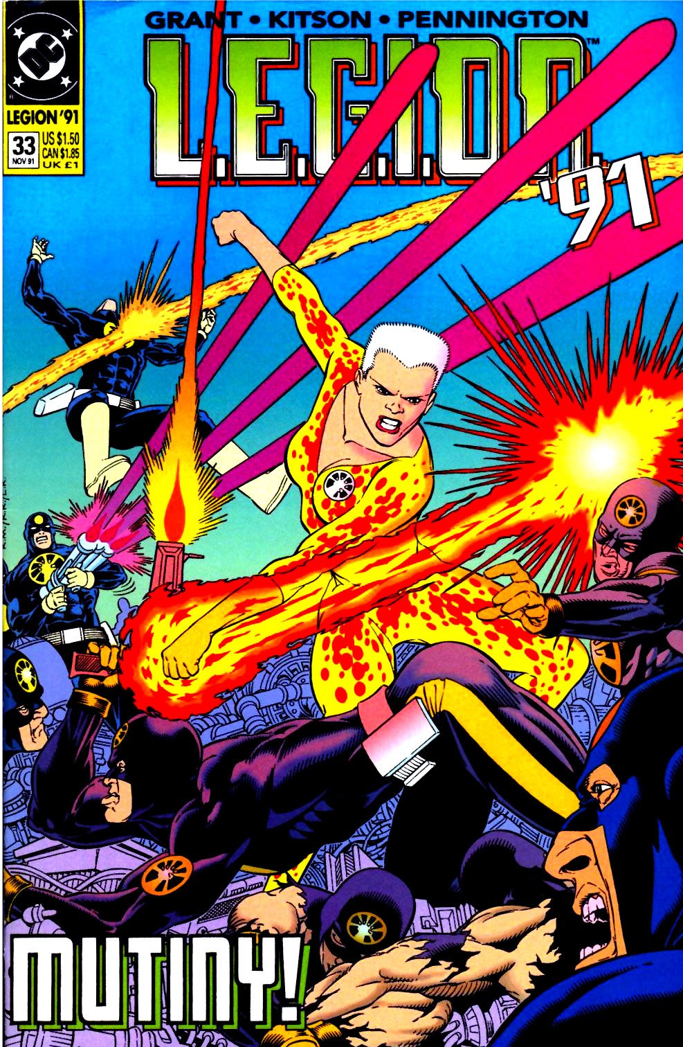 Read online L.E.G.I.O.N. comic -  Issue #33 - 1