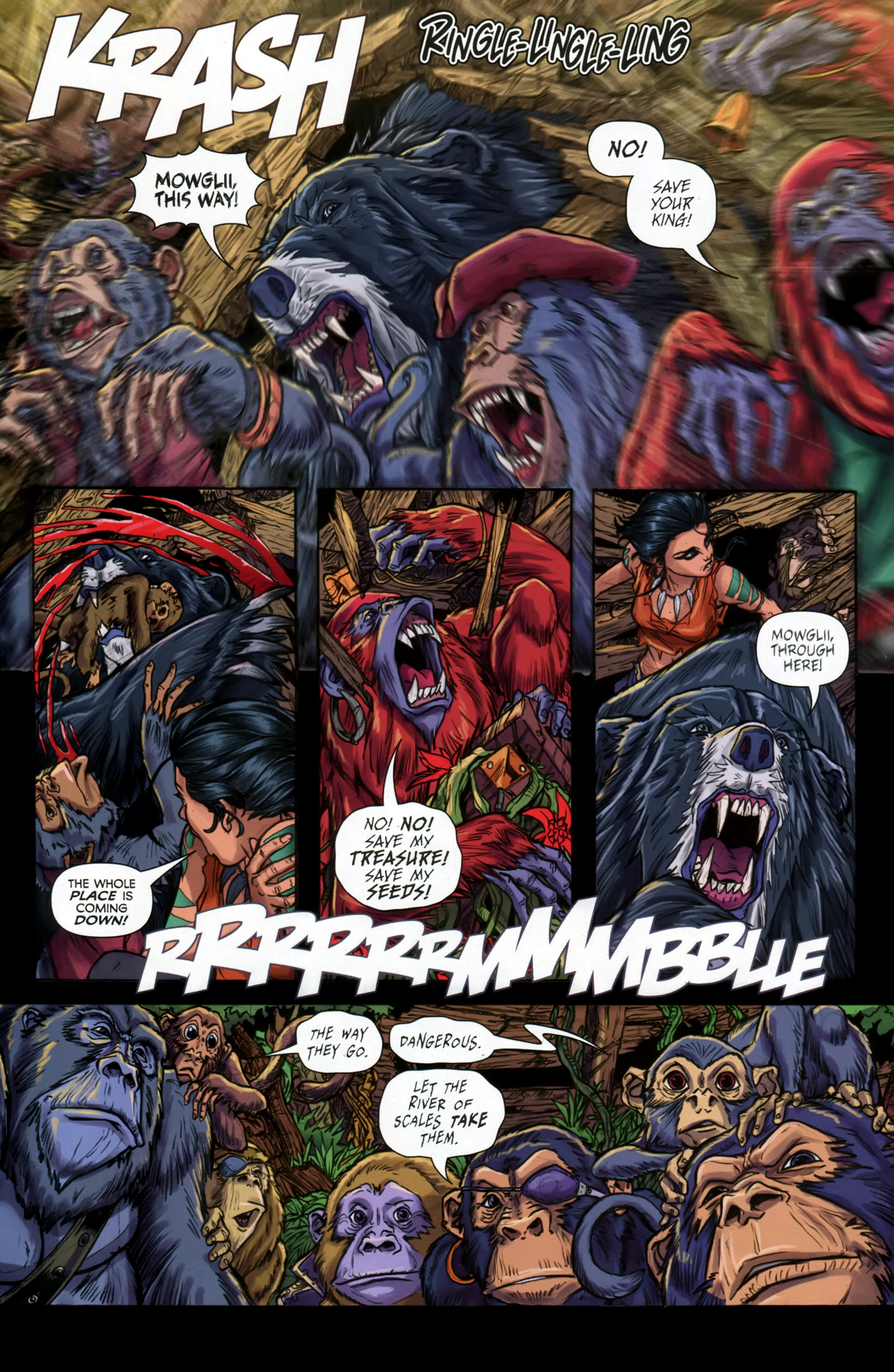 Read online Grimm Fairy Tales presents The Jungle Book comic -  Issue #3 - 21