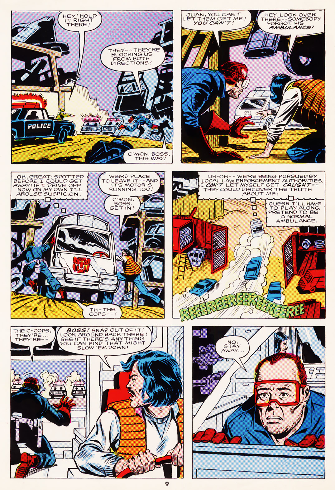 Read online The Transformers (UK) comic -  Issue #109 - 9