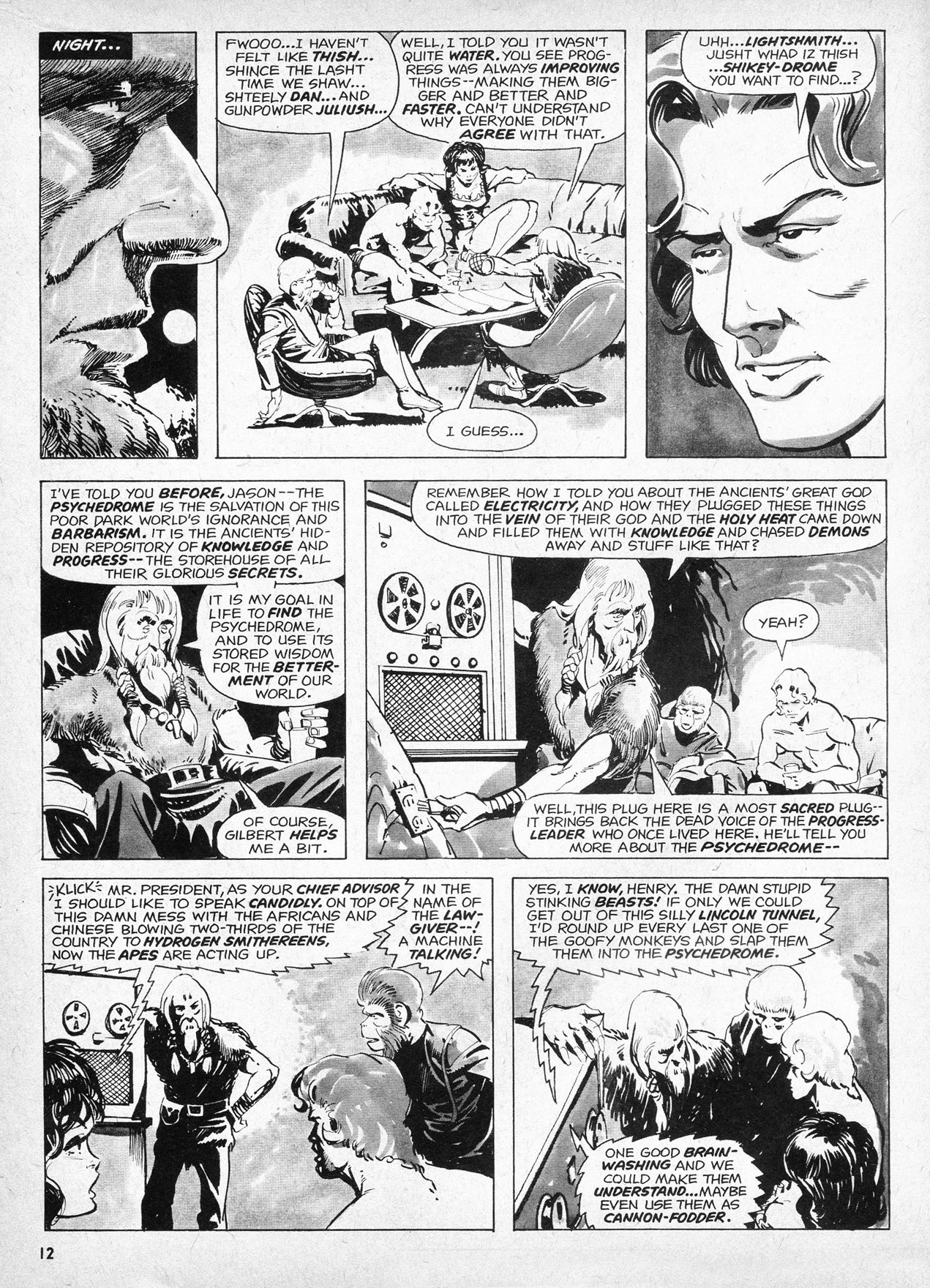 Read online Planet of the Apes comic -  Issue #14 - 12