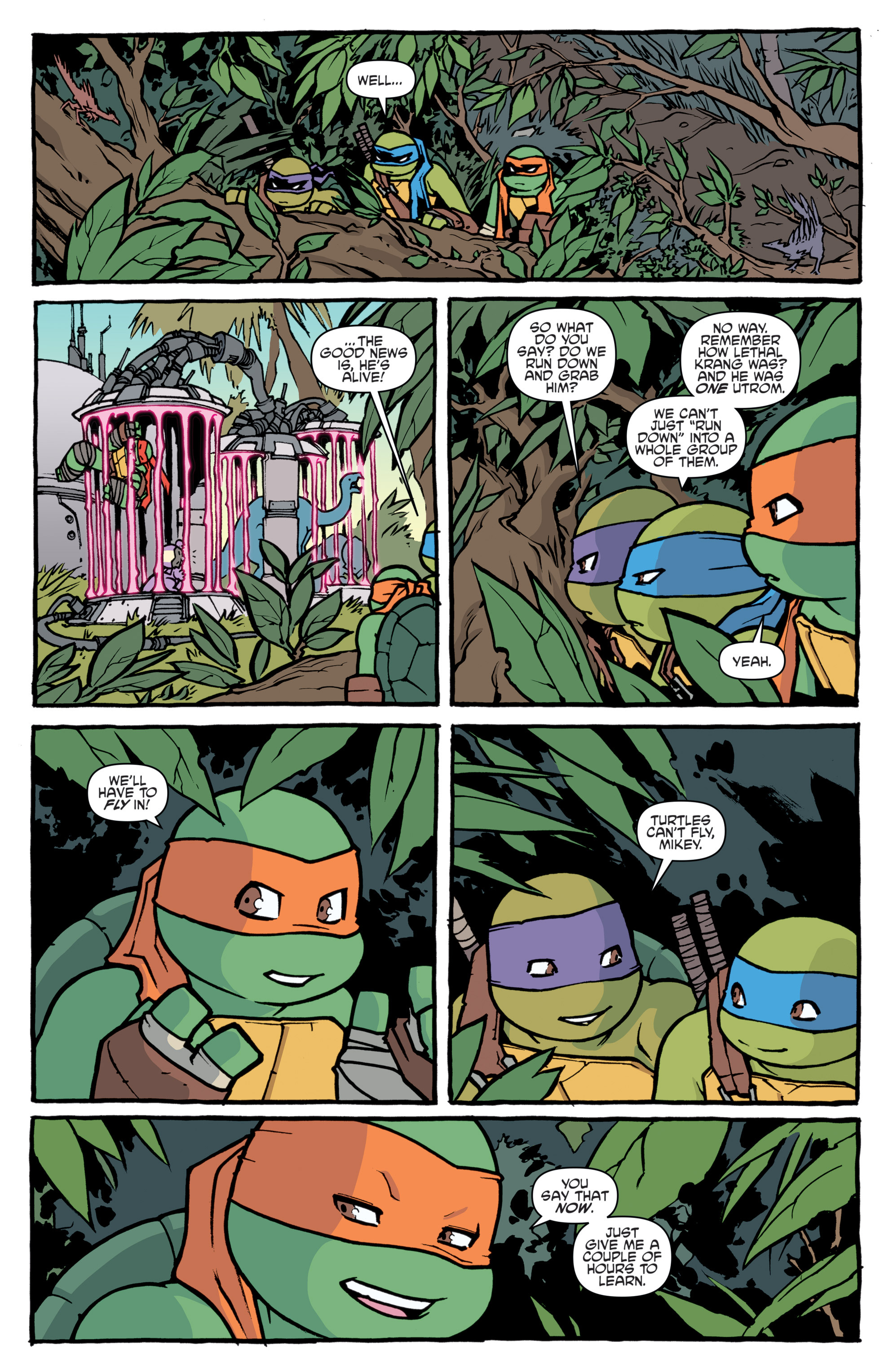 Read online Teenage Mutant Ninja Turtles: Turtles in Time comic -  Issue #1 - 14