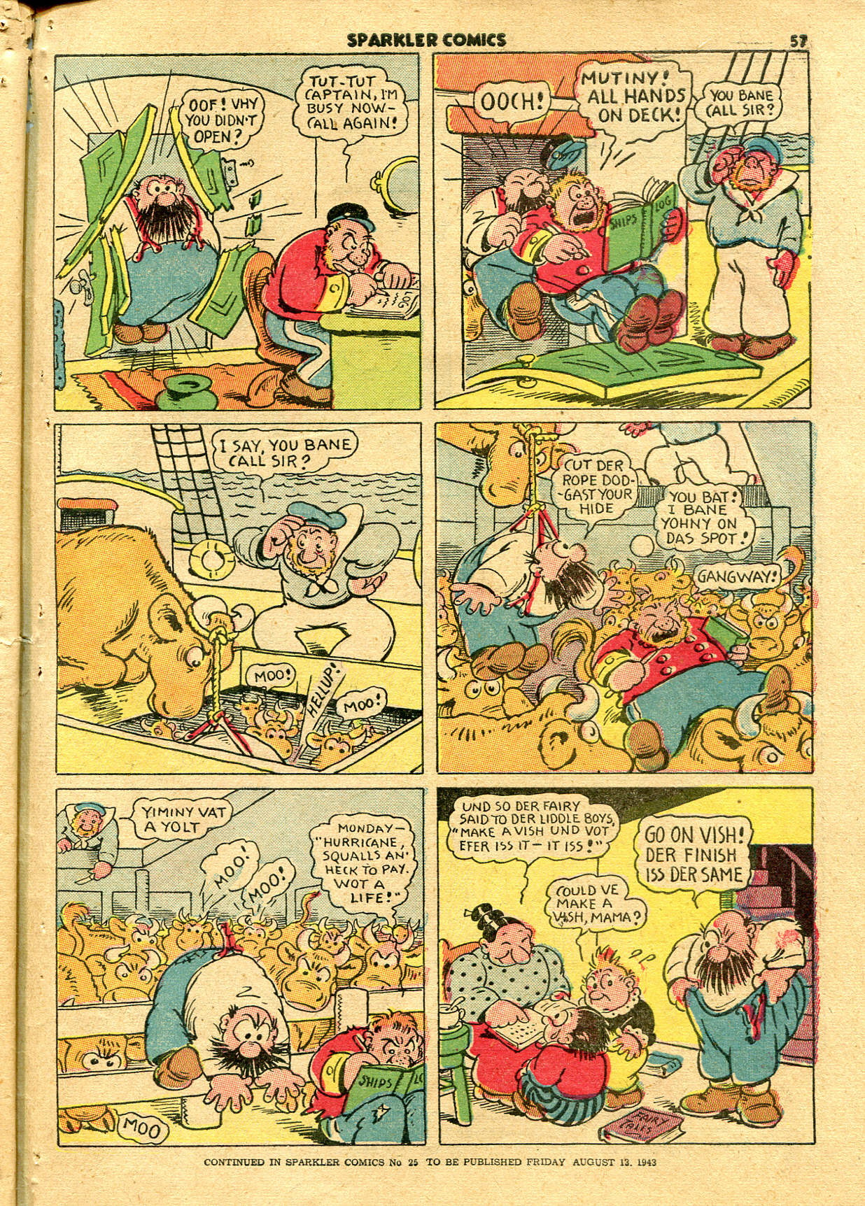 Read online Sparkler Comics comic -  Issue #24 - 59