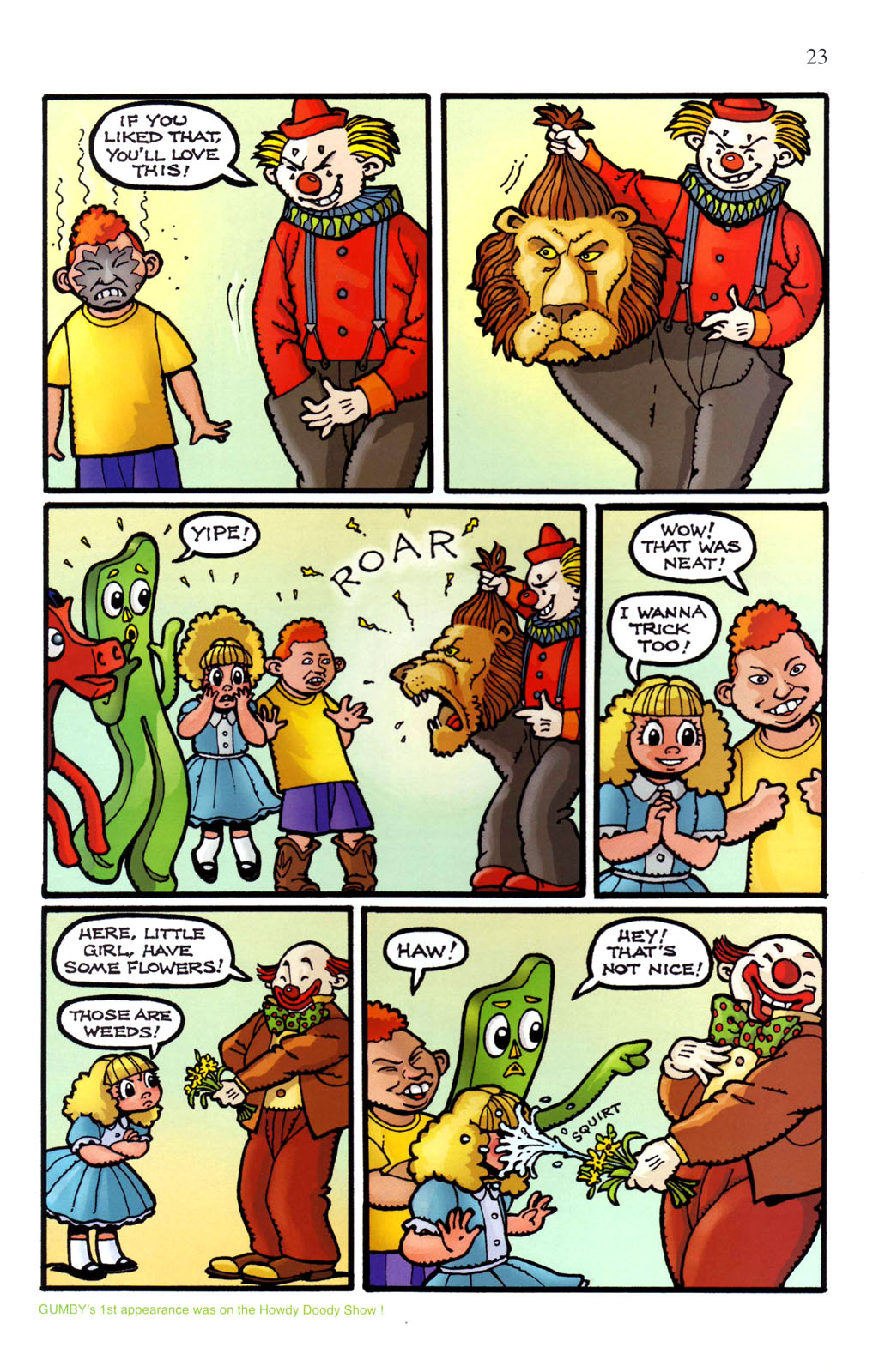 Read online Gumby (2006) comic -  Issue #1 - 24
