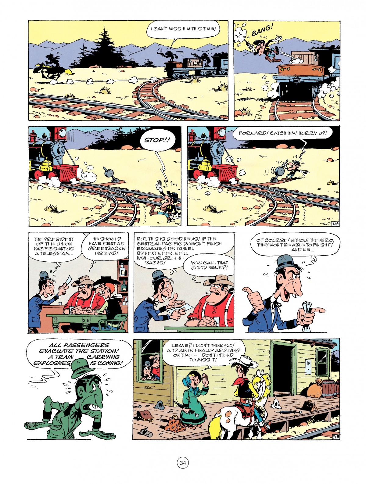 Read online A Lucky Luke Adventure comic -  Issue #53 - 34