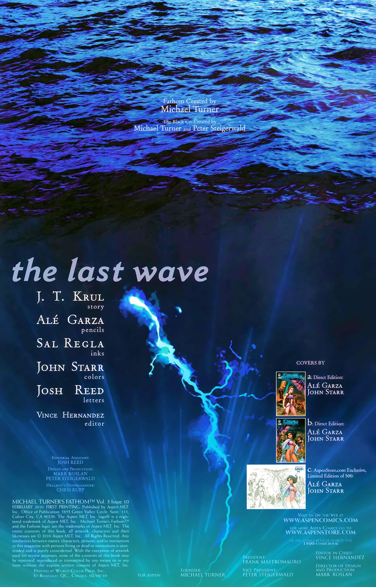 Read online Fathom (2008) comic -  Issue #10 - 2