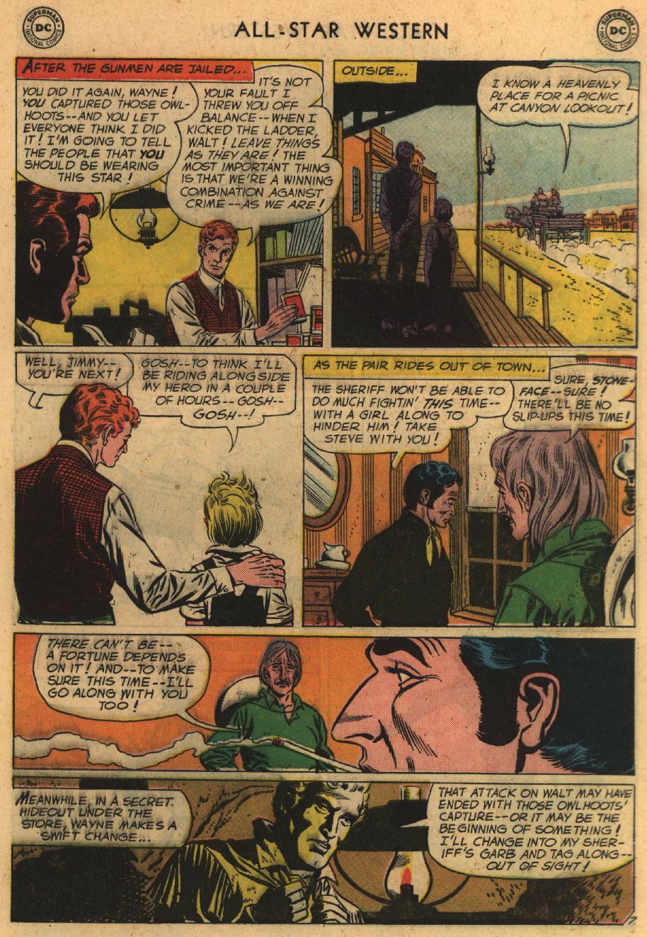 Read online All-Star Western (1951) comic -  Issue #100 - 9