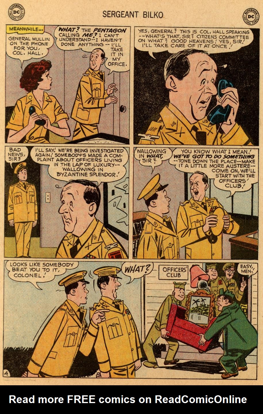 Read online Sergeant Bilko comic -  Issue #5 - 6
