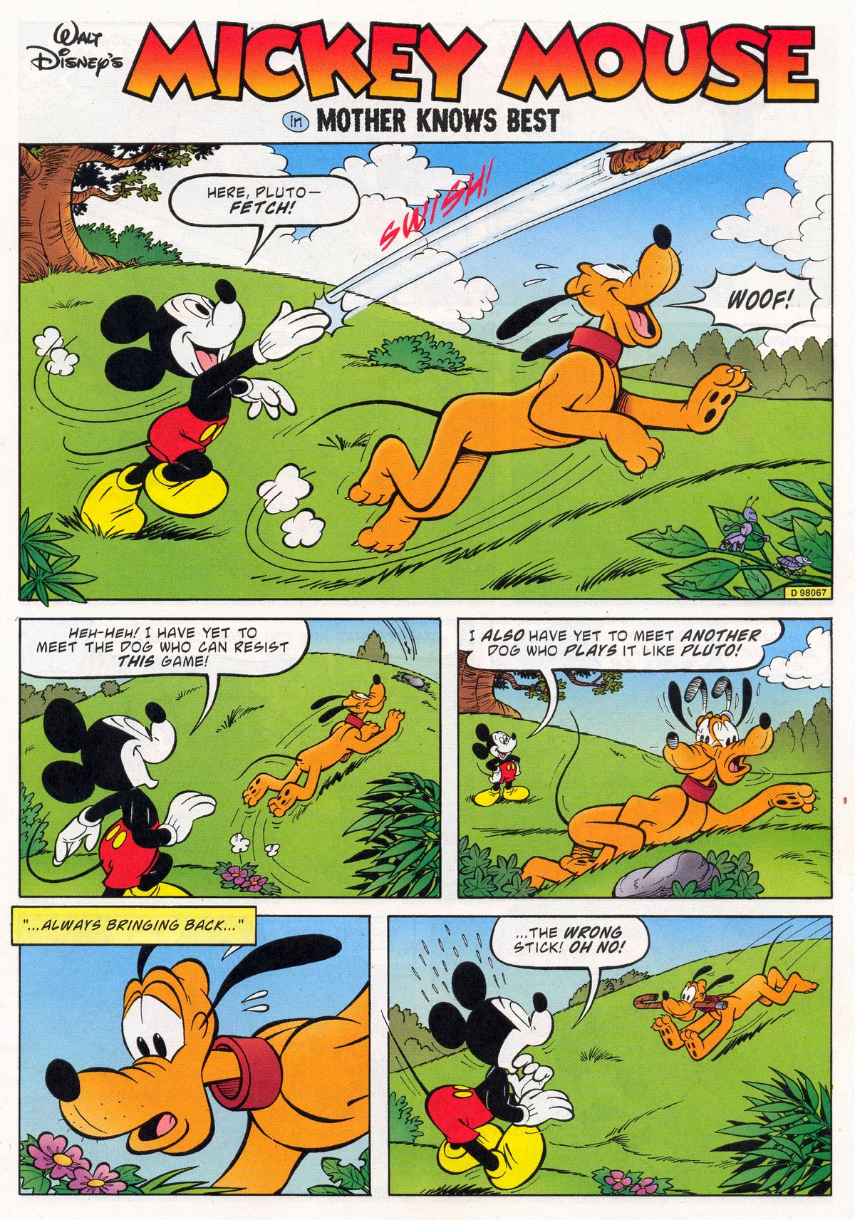 Read online Walt Disney's Mickey Mouse comic -  Issue #267 - 3