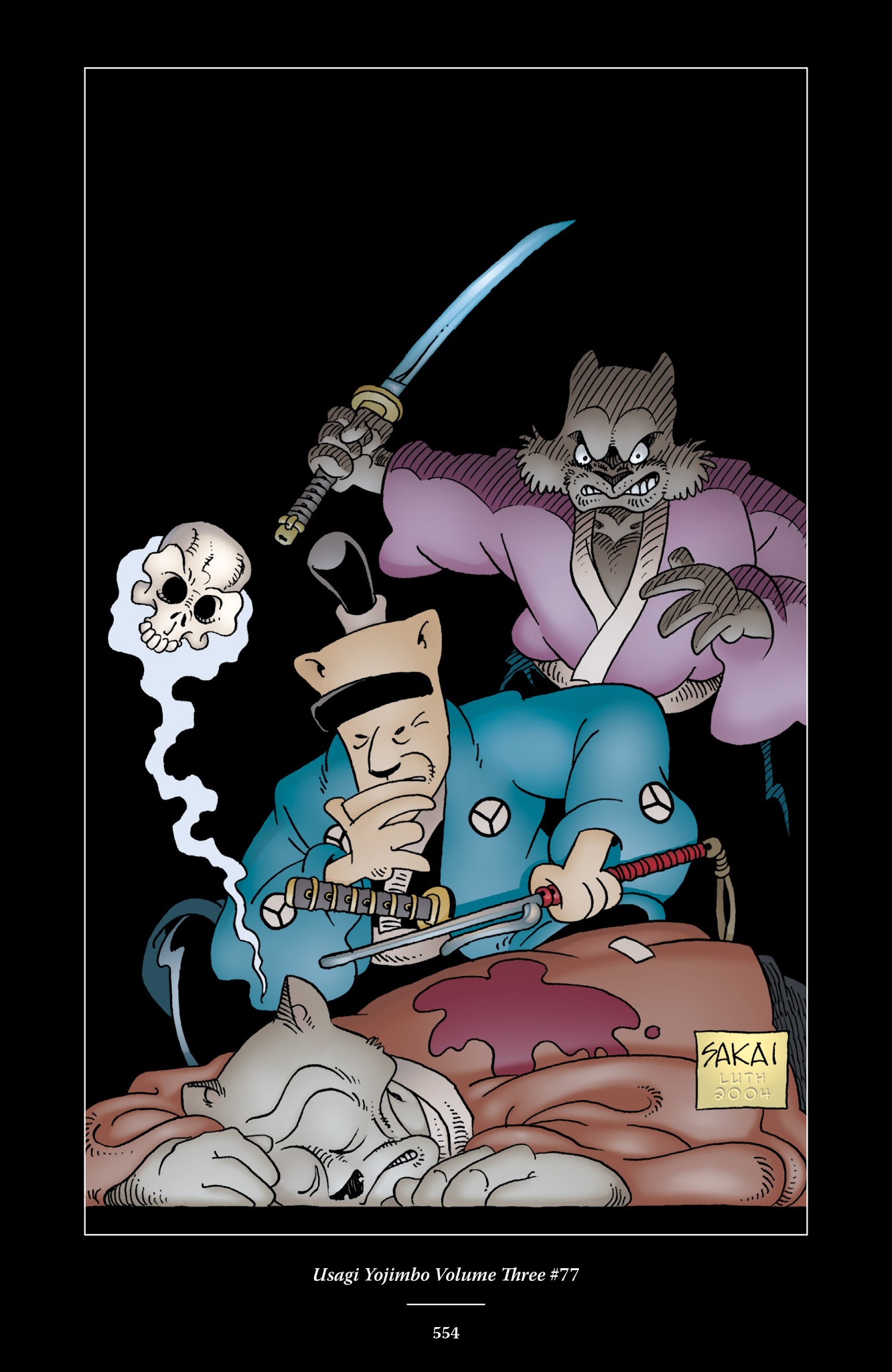 Read online The Usagi Yojimbo Saga comic -  Issue # TPB 5 - 547