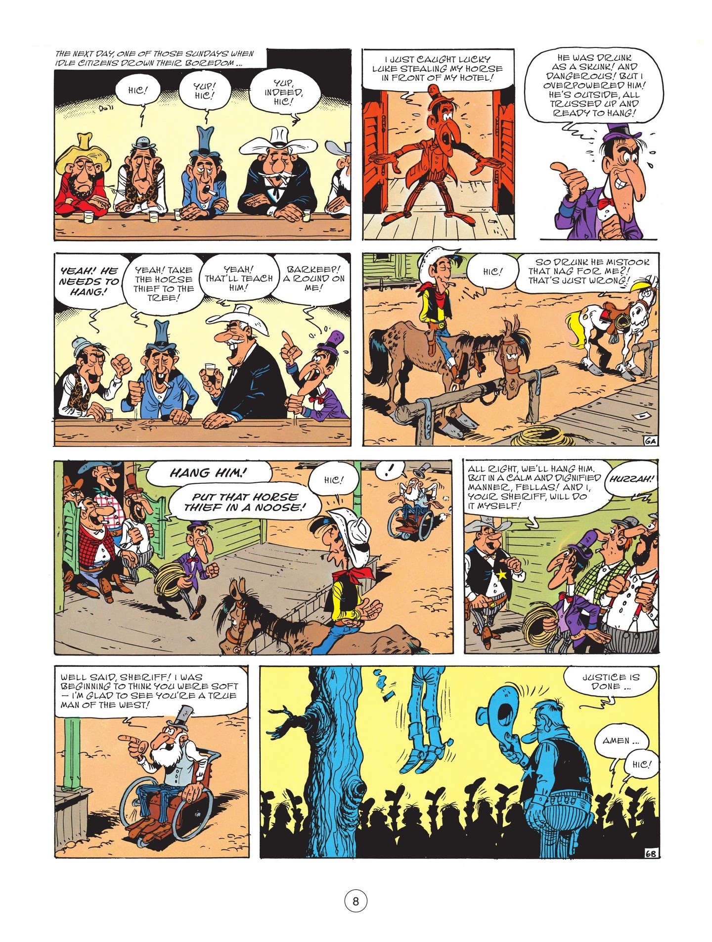 Read online A Lucky Luke Adventure comic -  Issue #81 - 10