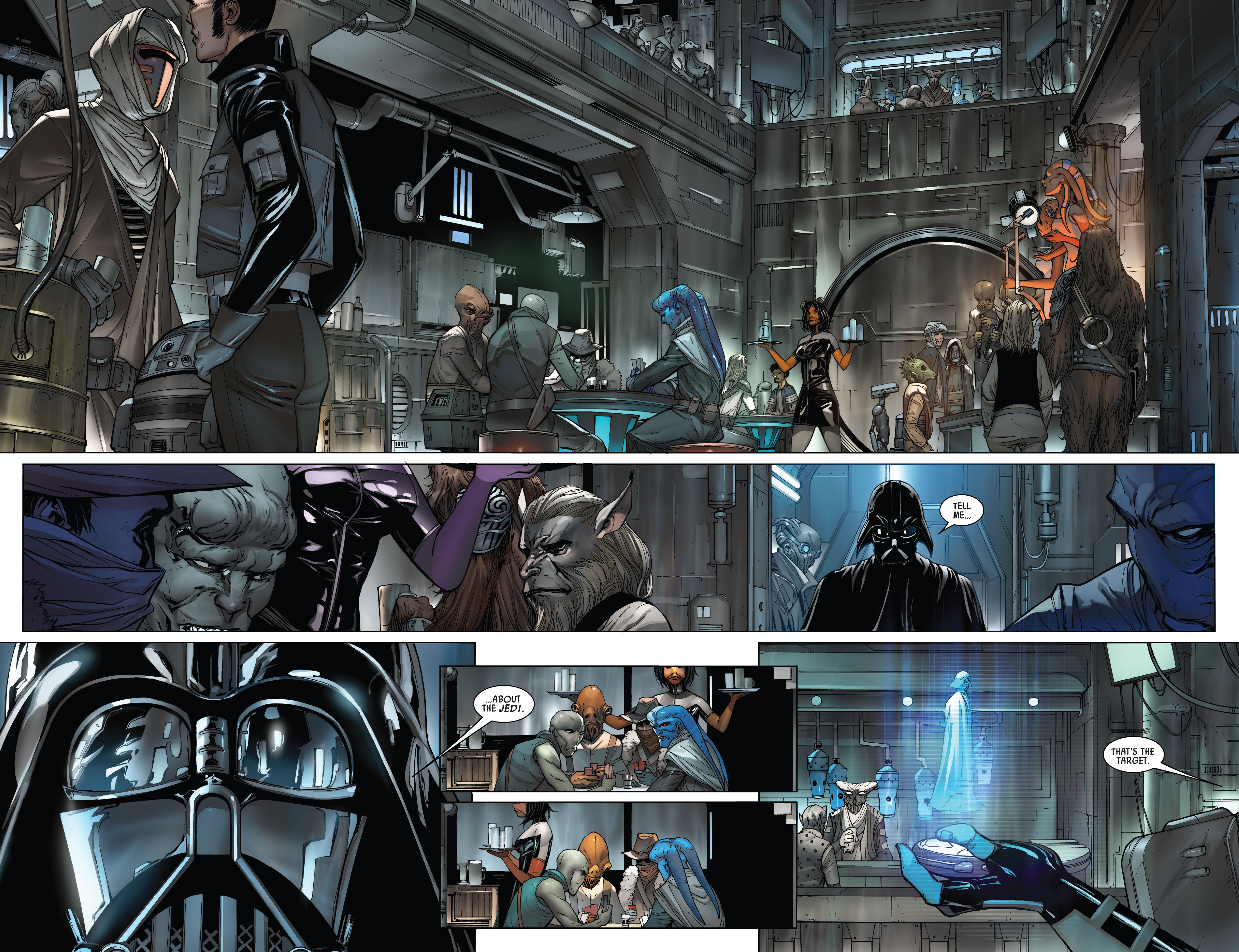 Read online Star Wars: Darth Vader by Charles Soule Omnibus comic -  Issue # TPB (Part 3) - 9