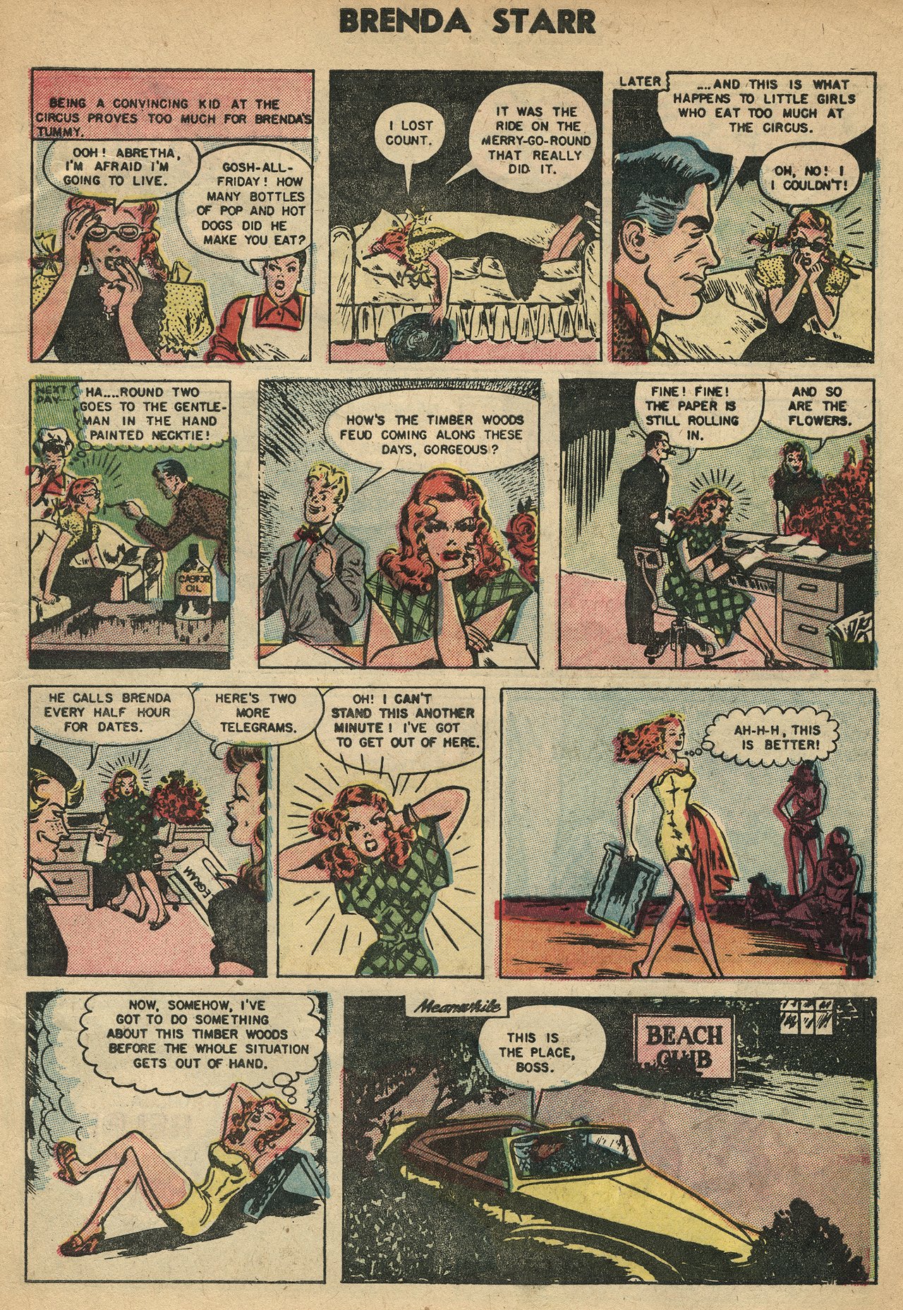 Read online Brenda Starr (1948) comic -  Issue #14 - 5
