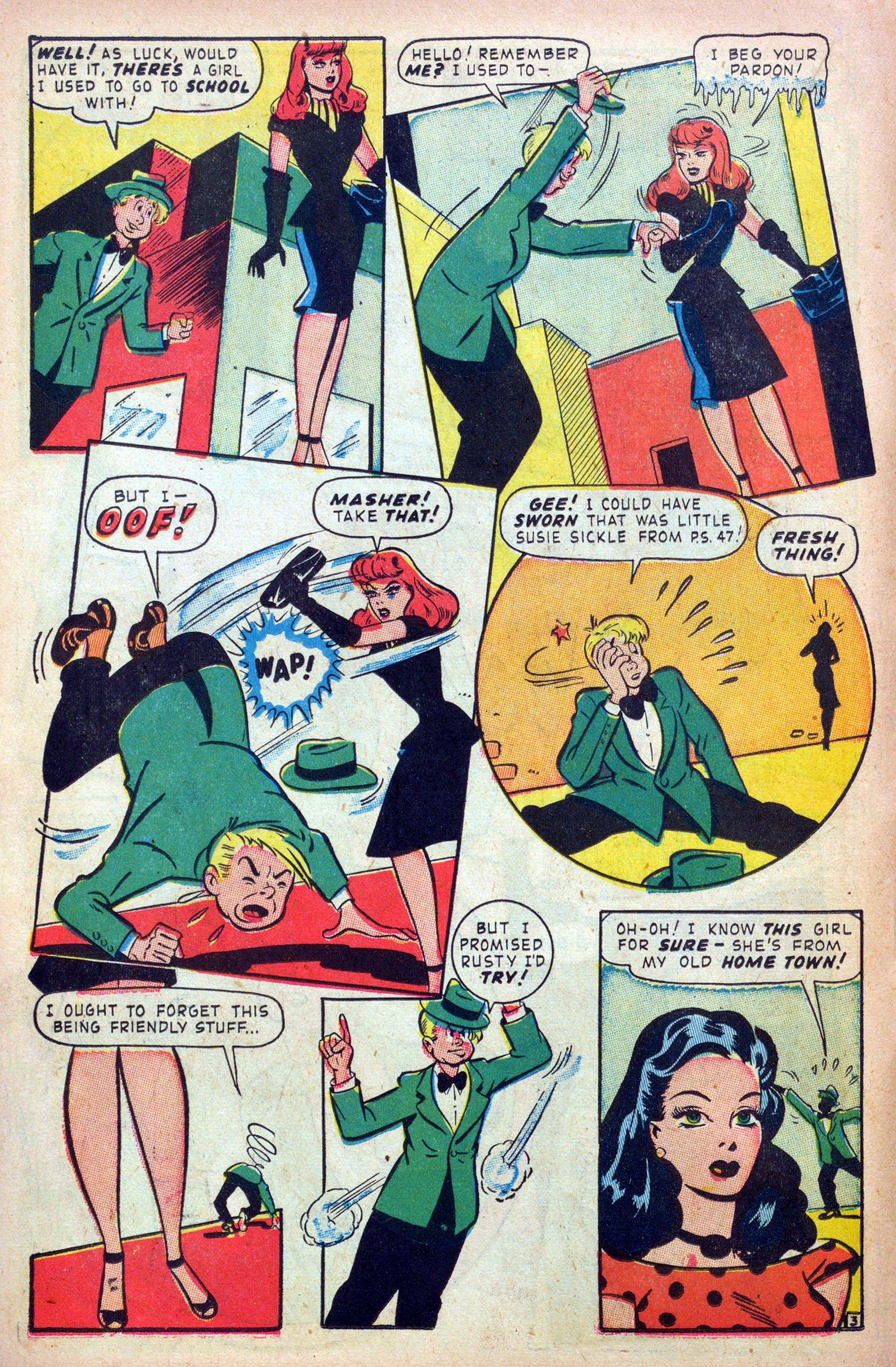 Read online Margie Comics comic -  Issue #39 - 24