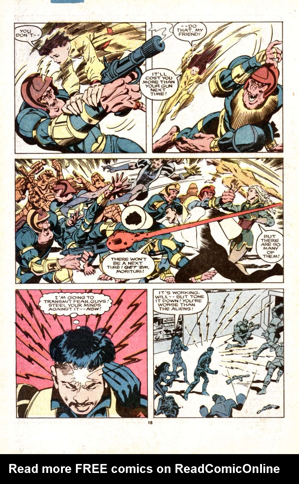 Read online Strikeforce: Morituri comic -  Issue #8 - 19